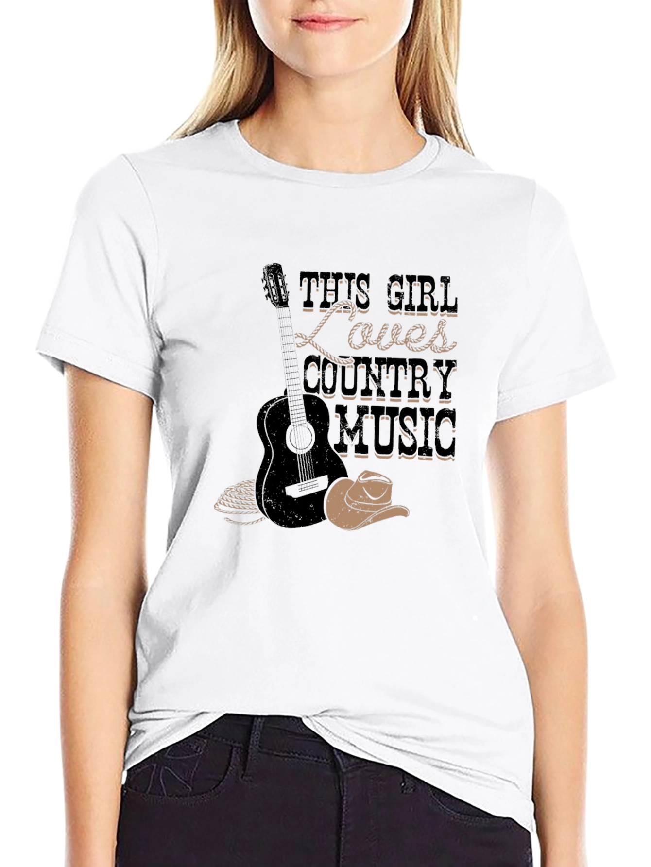 Country Music Lover Graphic Tee
