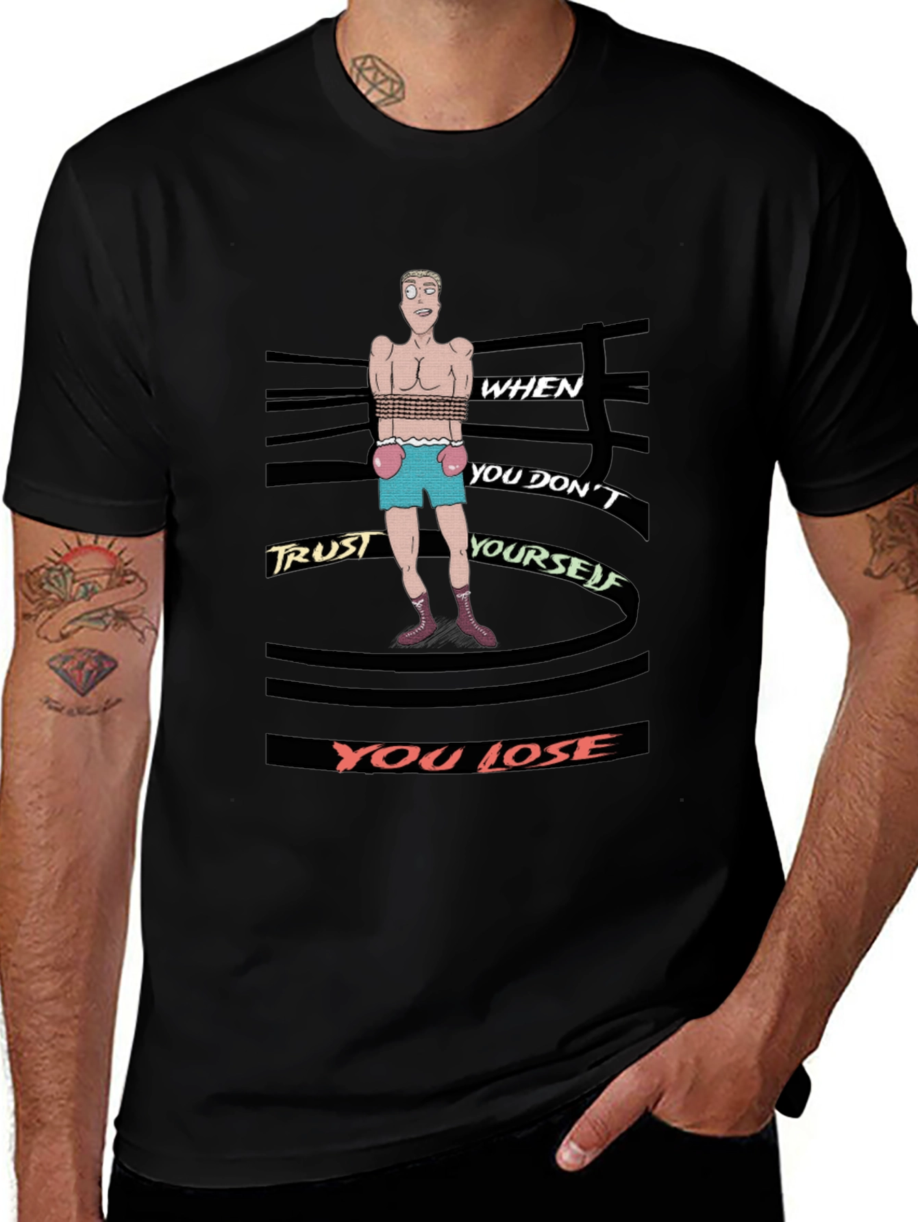 Trust Yourself Graphic T-Shirt