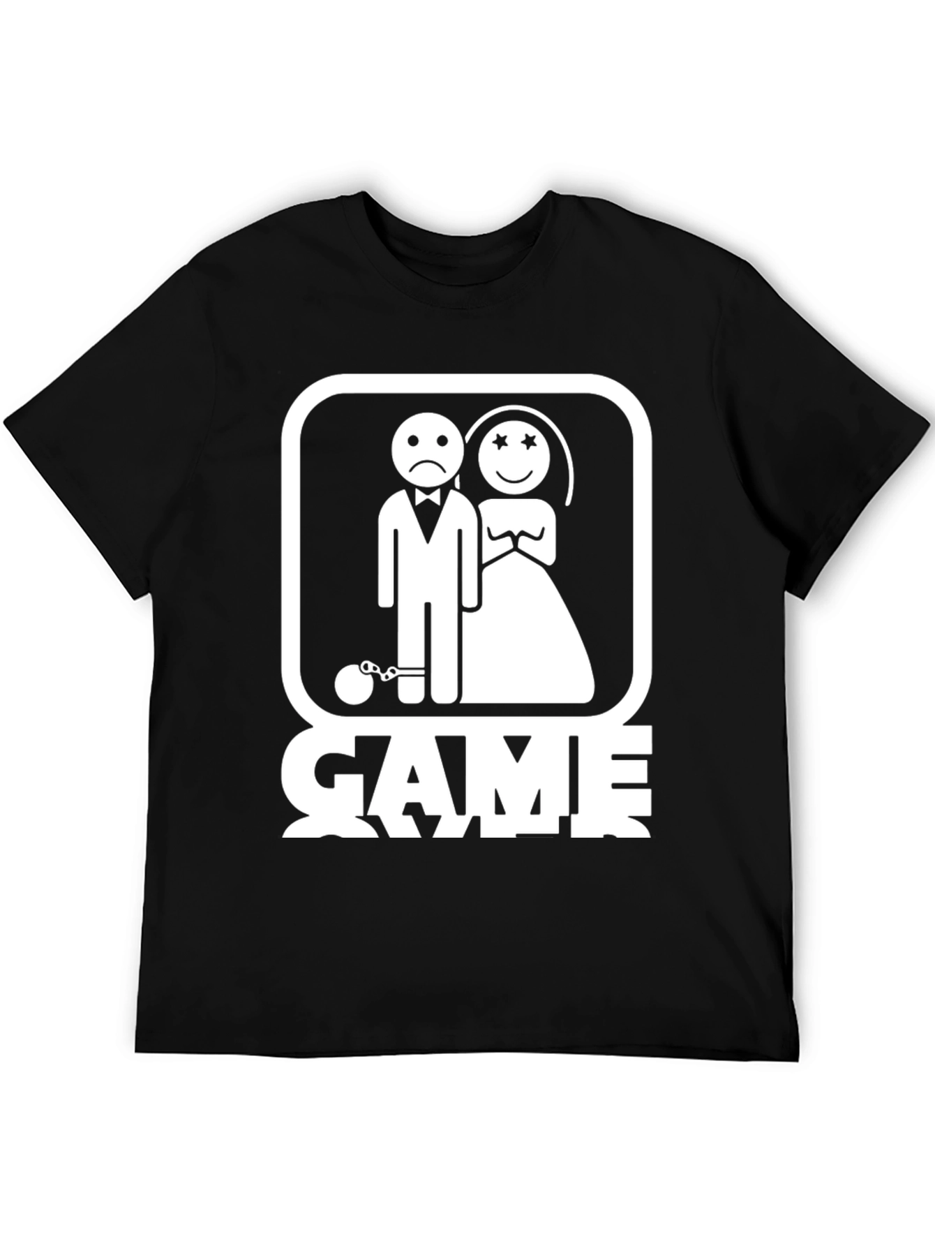 Game Over T-Shirt - Funny Wedding Groom Humor