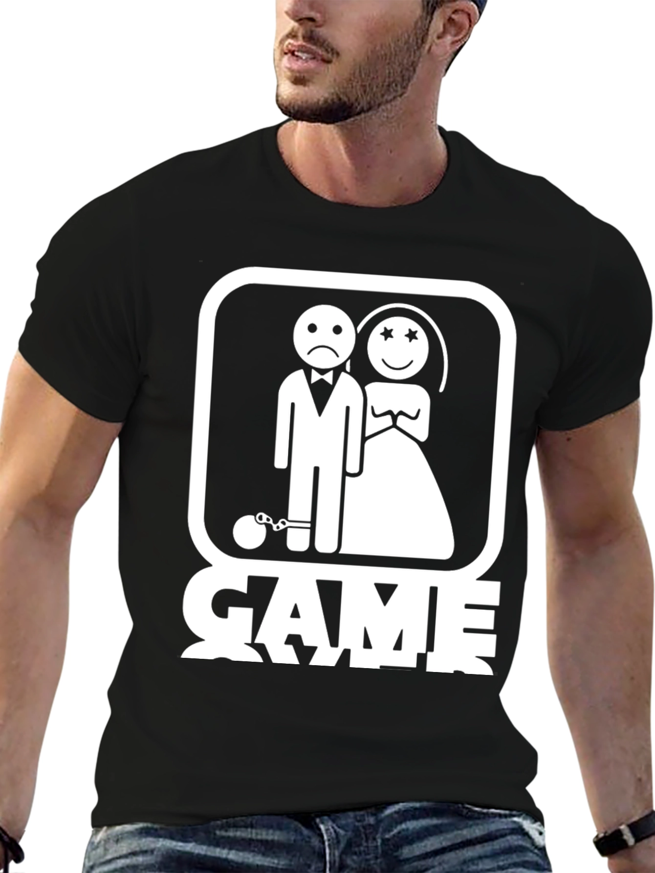 Game Over T-Shirt - Funny Wedding Groom Humor