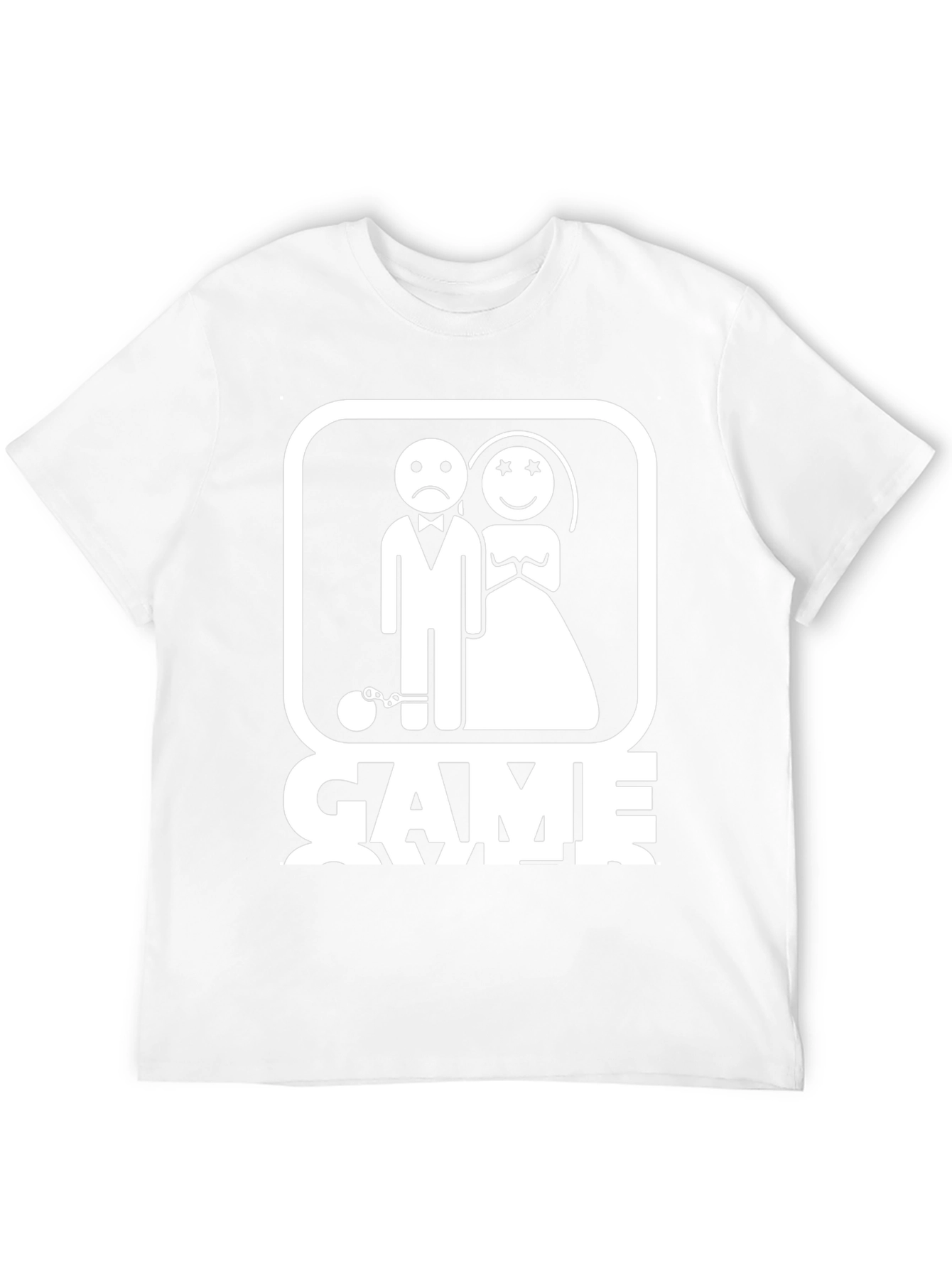 Game Over T-Shirt - Funny Wedding Groom Humor