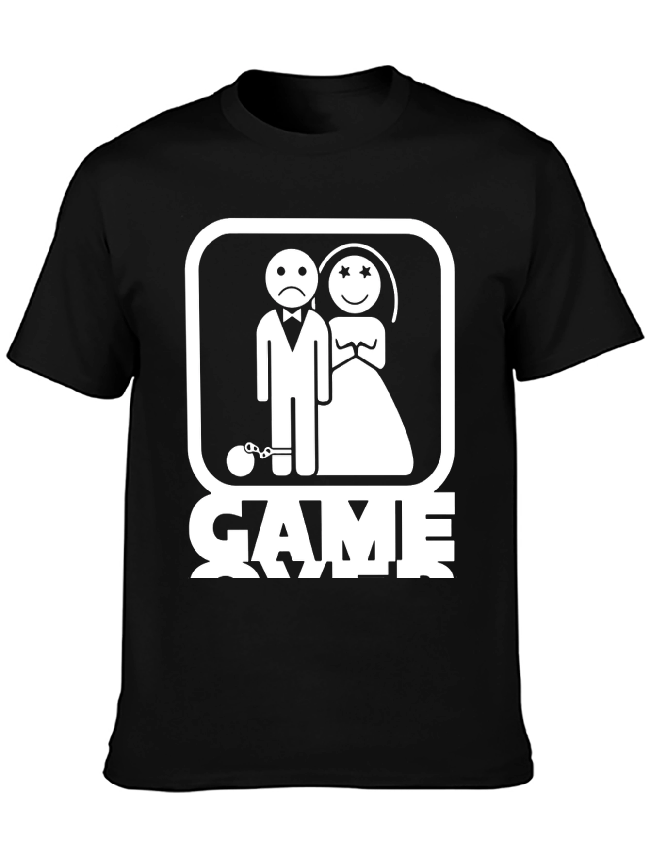 Game Over T-Shirt - Funny Wedding Groom Humor