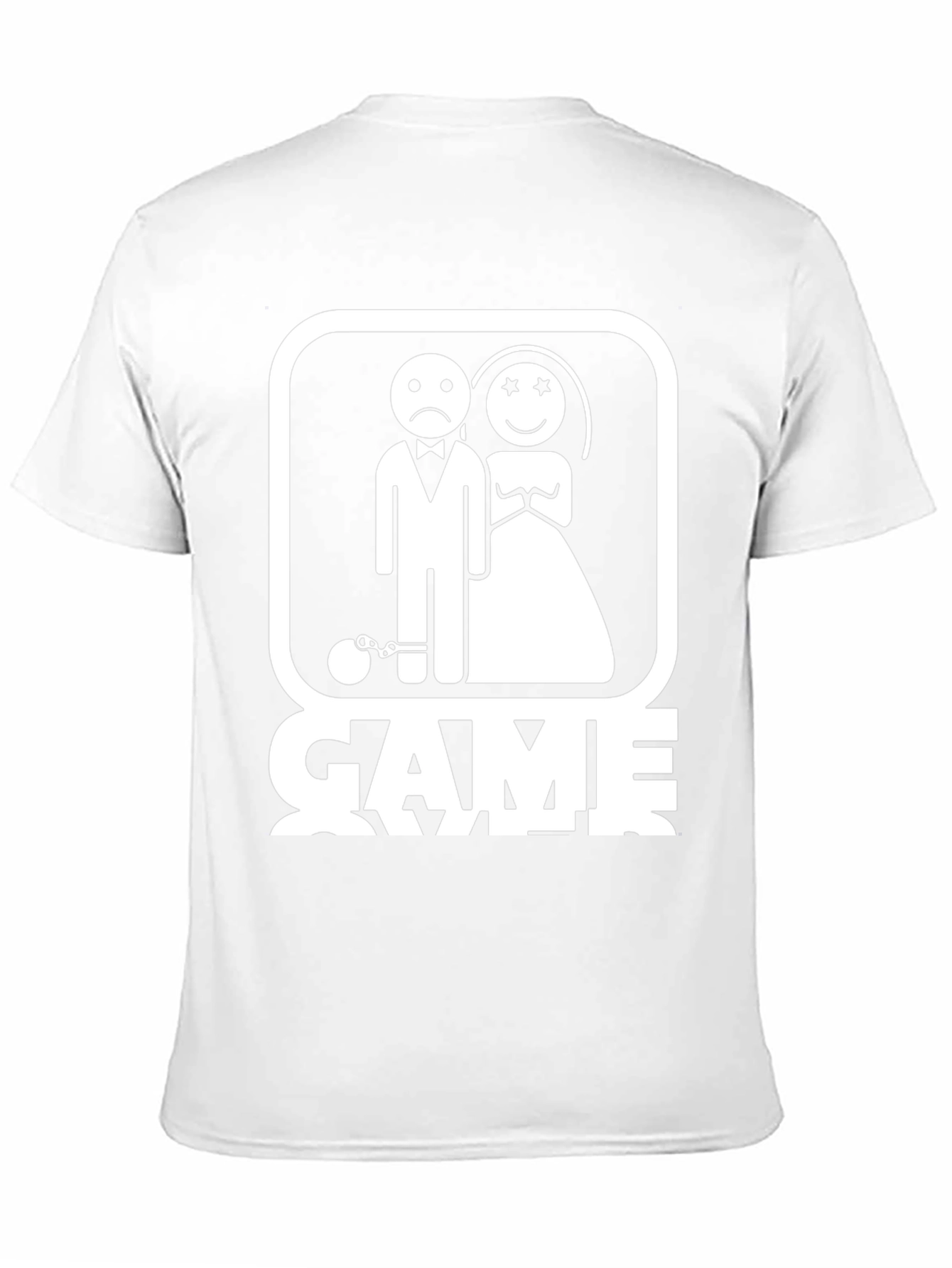 Game Over T-Shirt - Funny Wedding Groom Humor