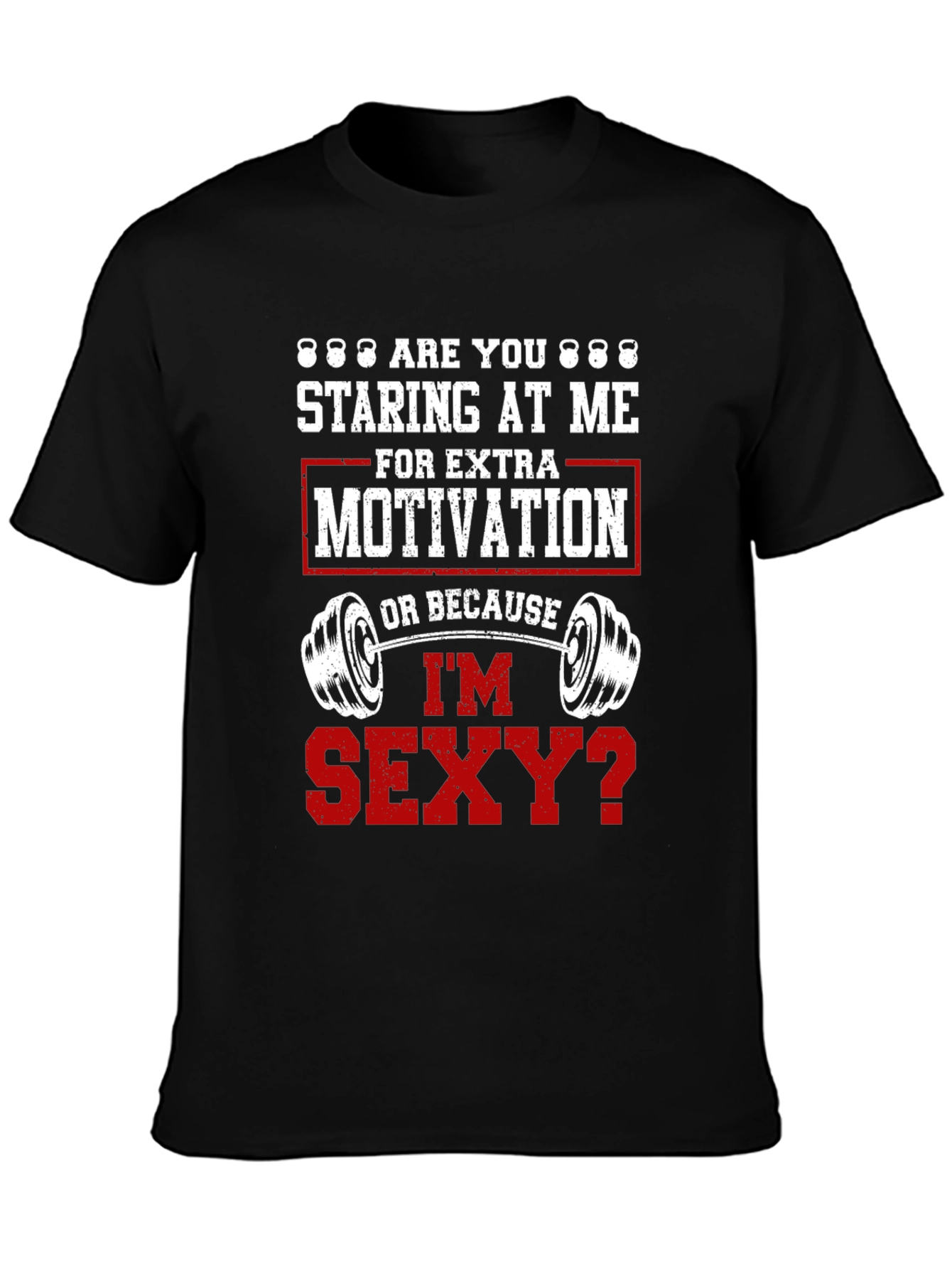 Staring At Me Funny Workout Gym T-Shirt