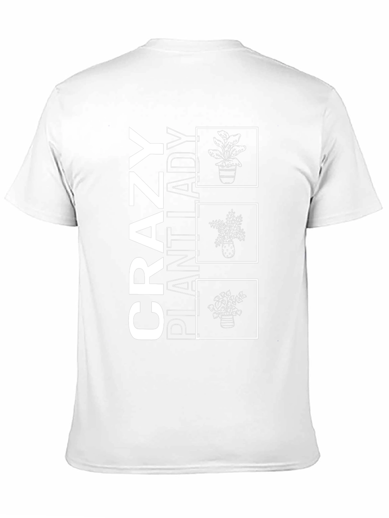 Crazy Plant Lady Graphic Tee - Black
