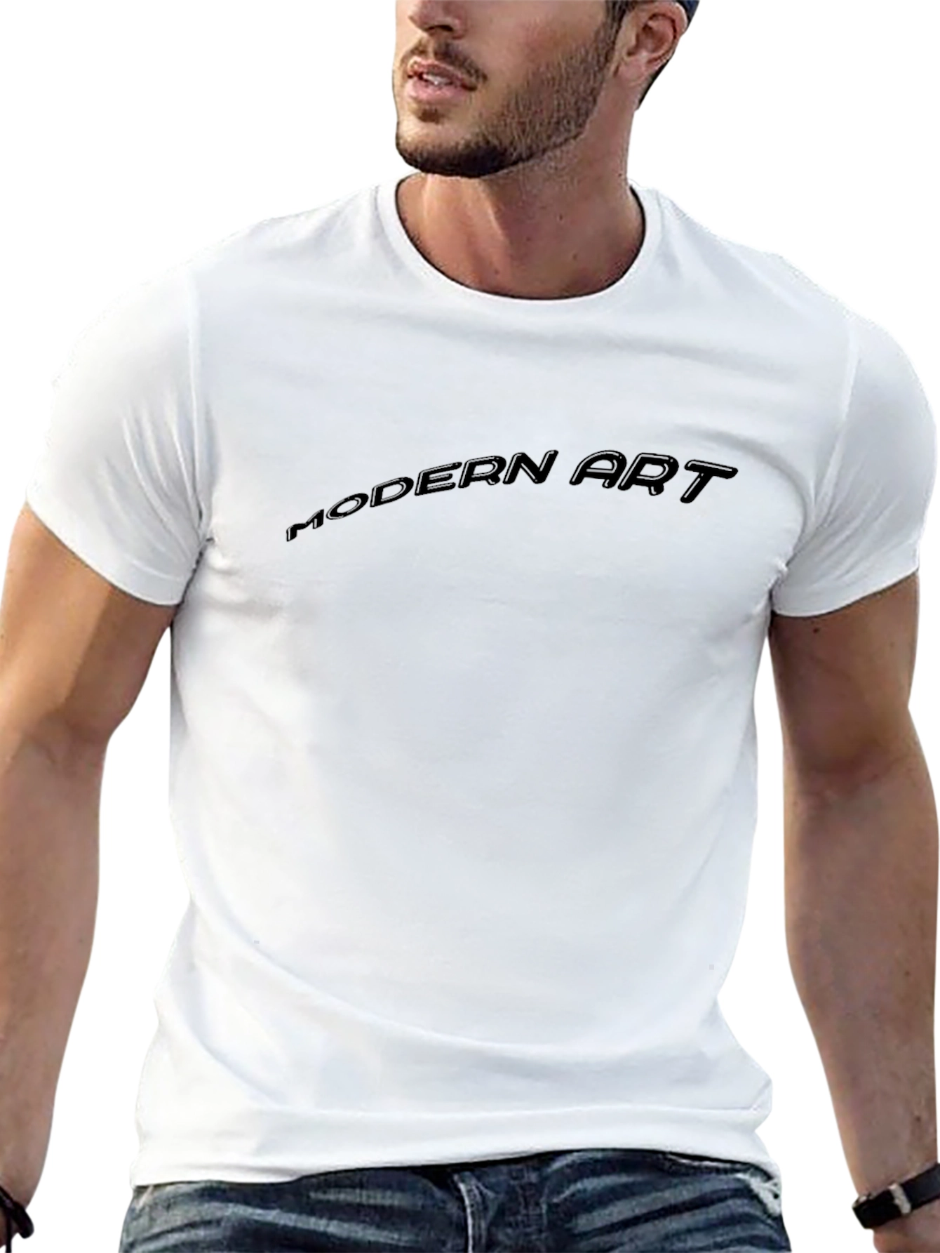 Modern Art T-Shirt - Stylish Statement Tee
