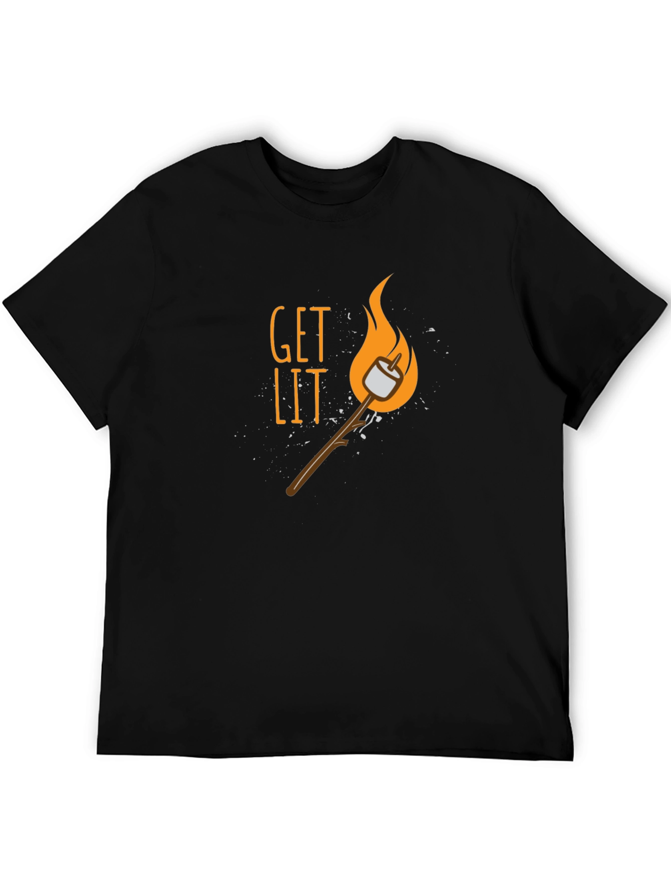 Get Lit Smore Graphic T-Shirt - Camping Tee