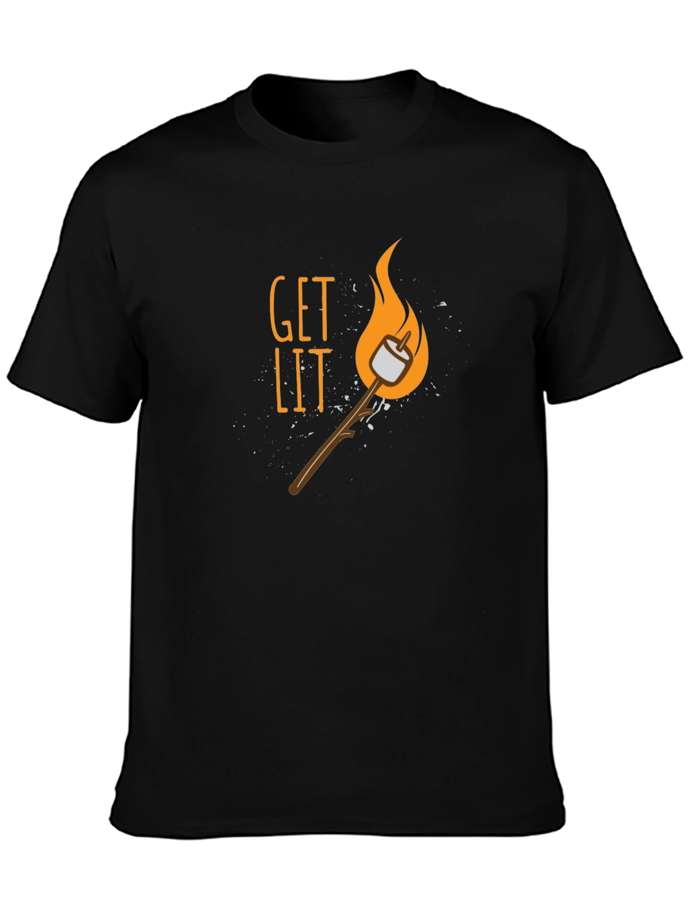 Get Lit Smore Graphic T-Shirt - Camping Tee