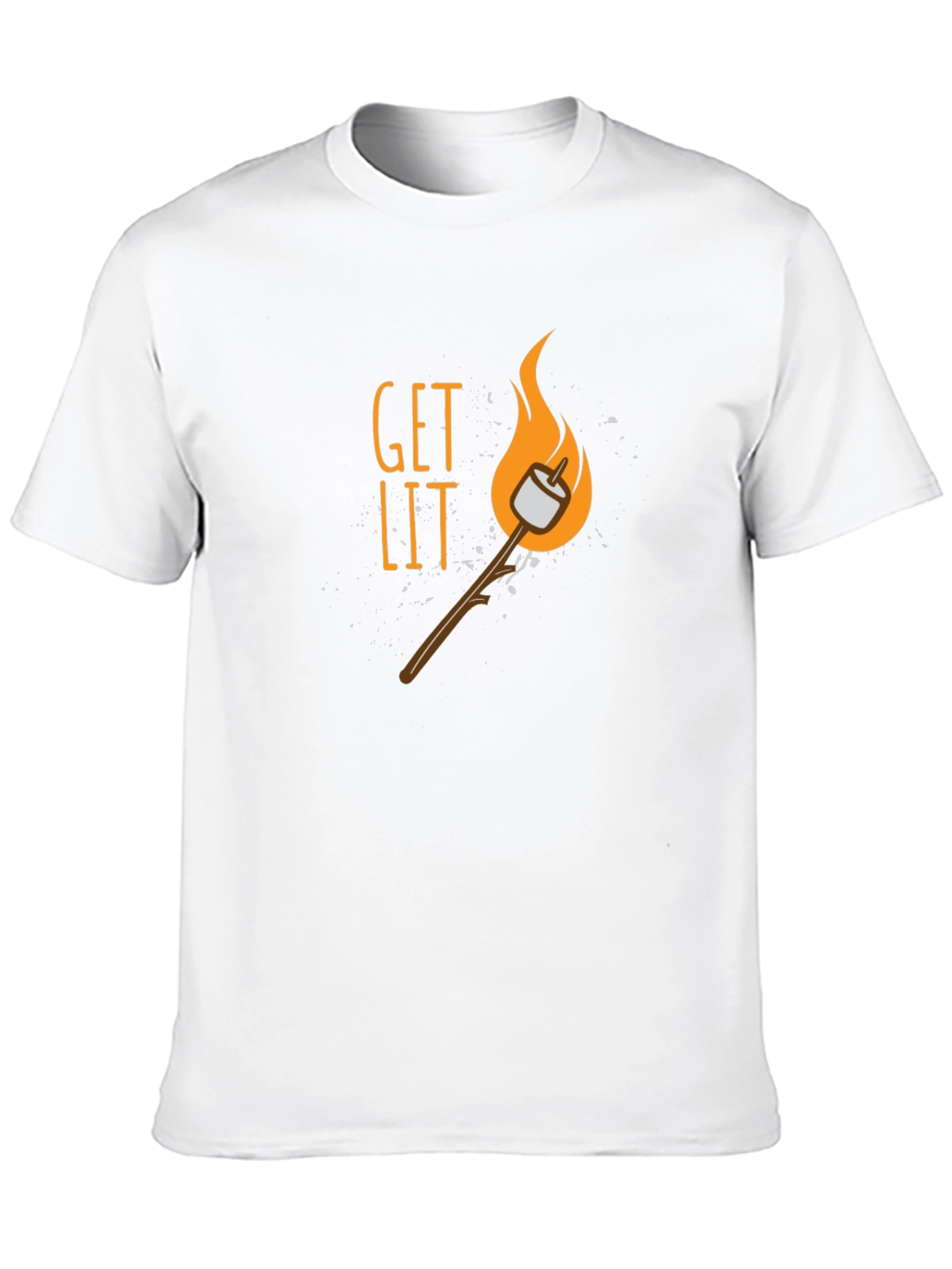 Get Lit Smore Graphic T-Shirt - Camping Tee