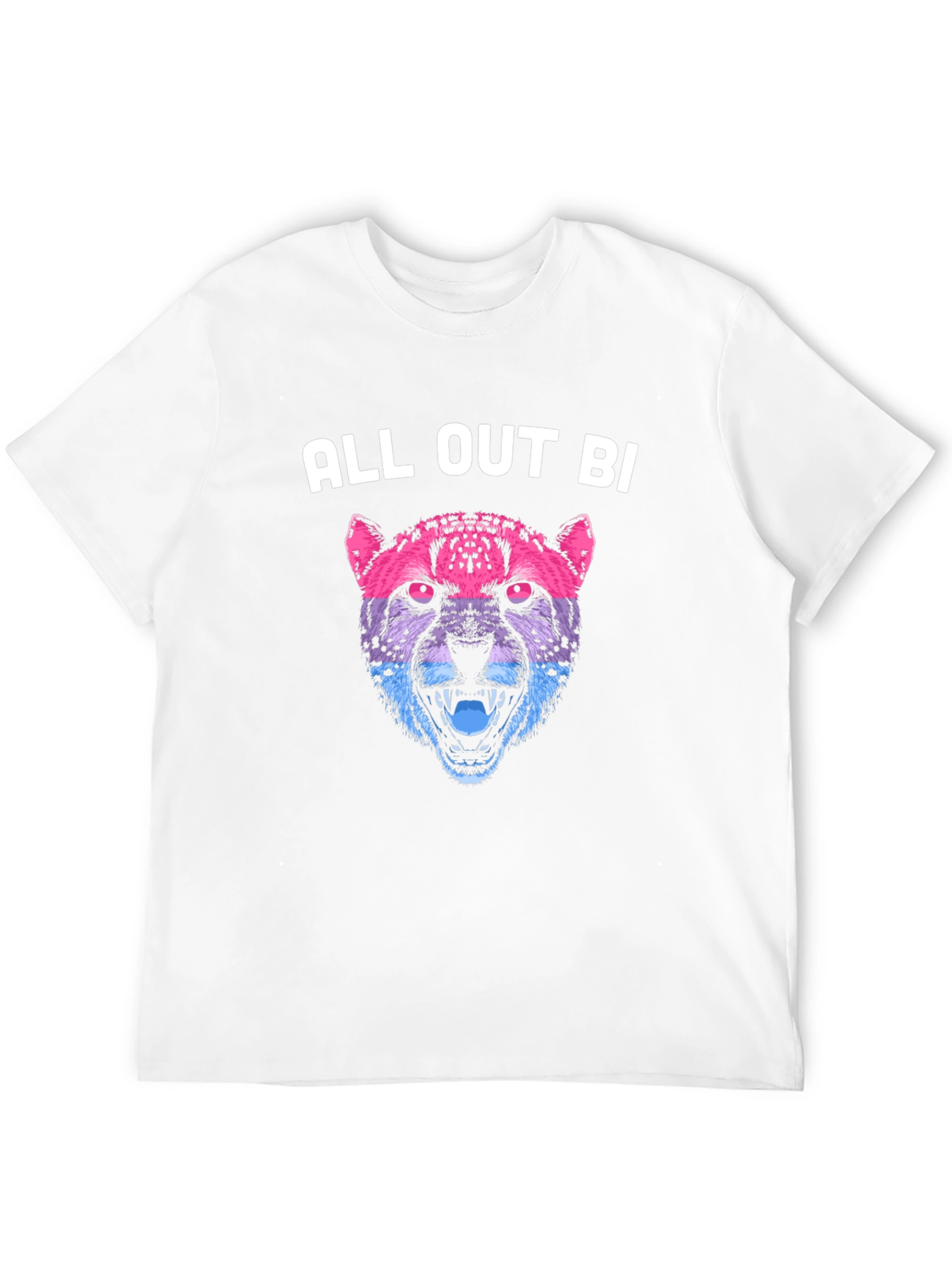 All Out Bi Cheetah Graphic Tee