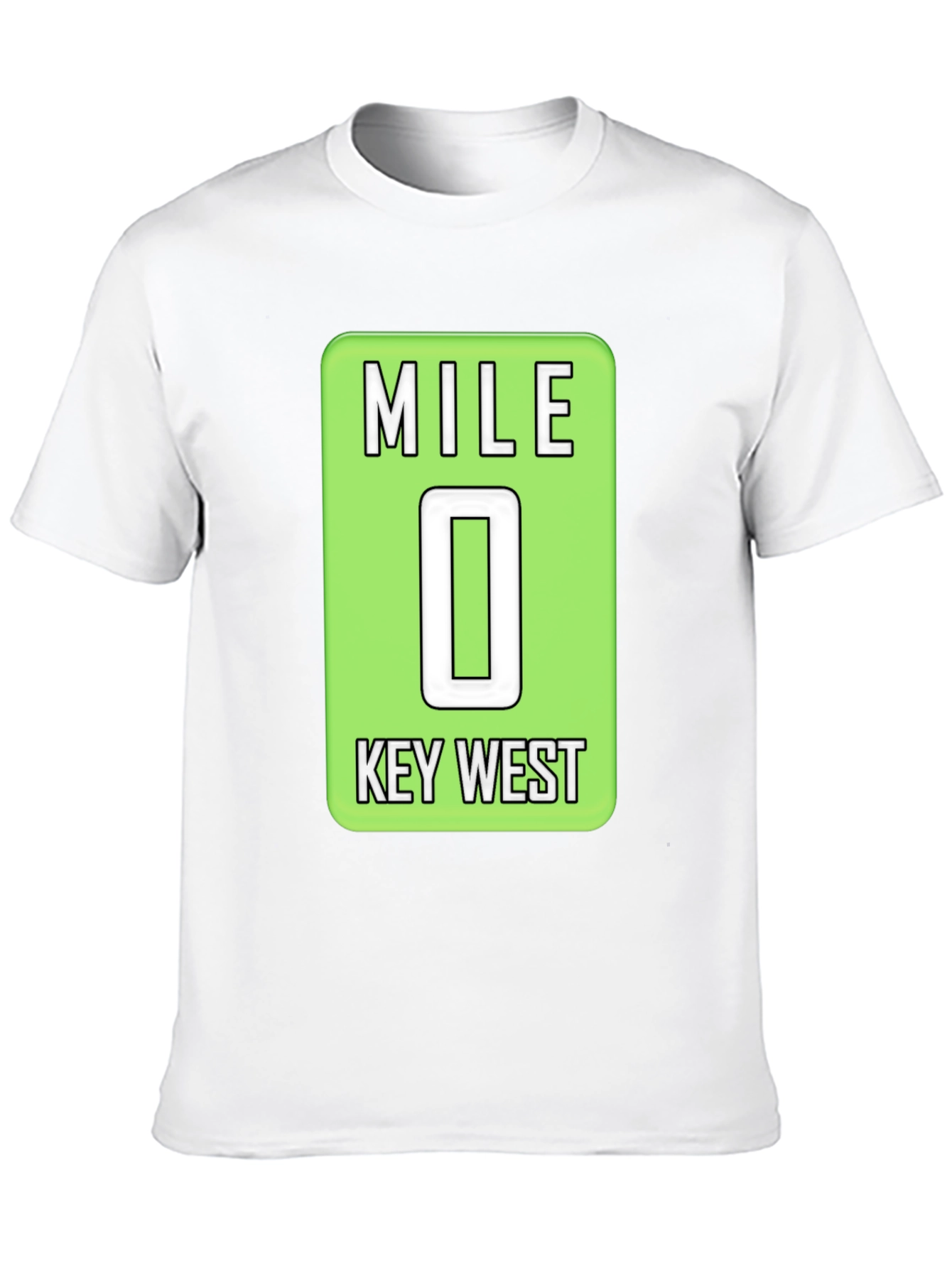 Mile 0 Key West T-Shirt - Black