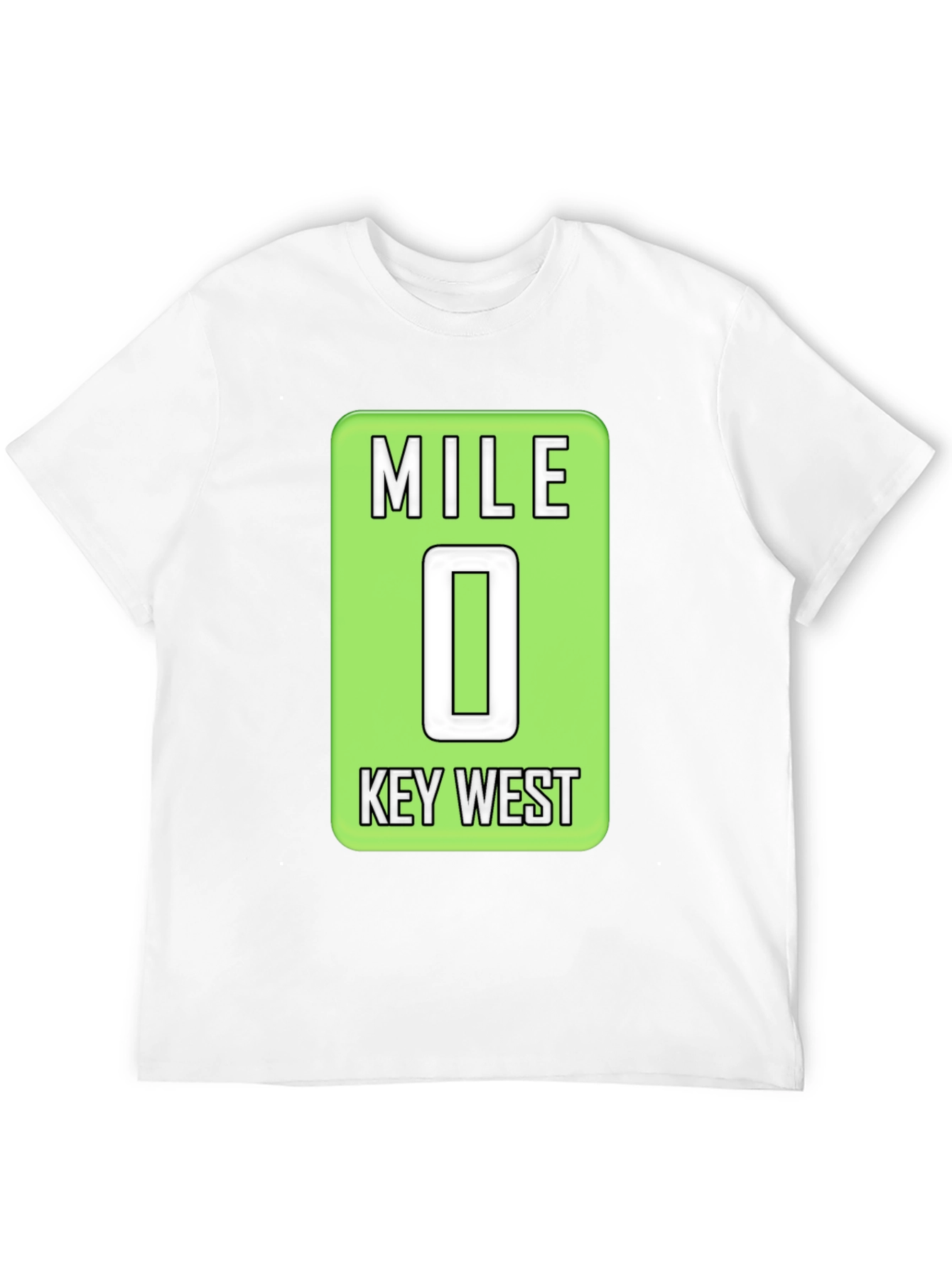 Mile 0 Key West T-Shirt - Black