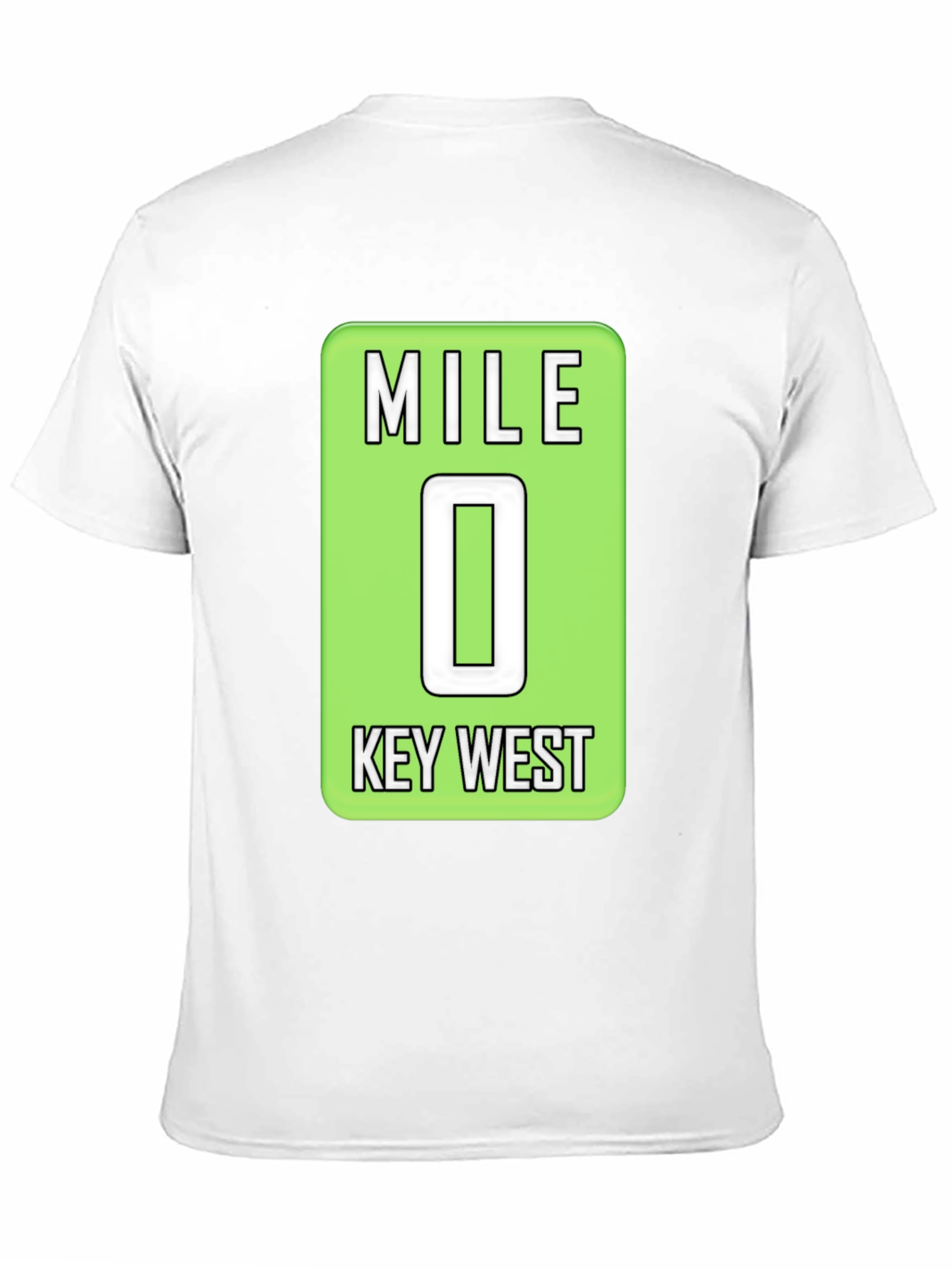 Mile 0 Key West T-Shirt - Black