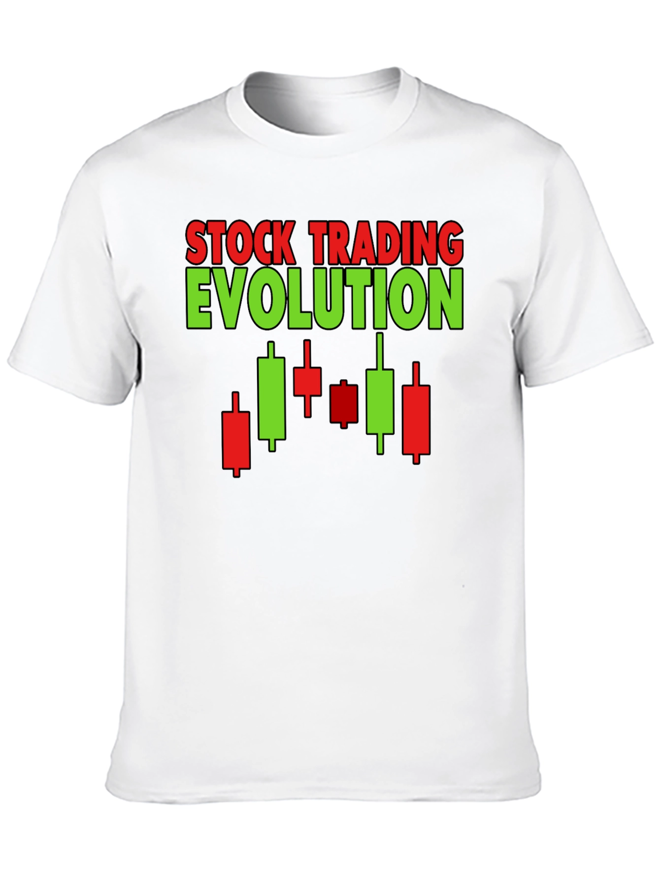 Stock Trading Evolution Graphic Tee