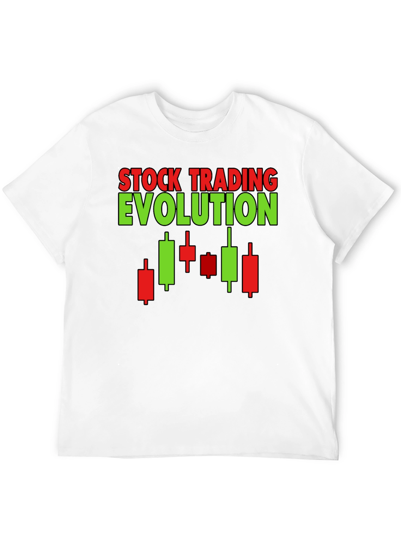Stock Trading Evolution Graphic Tee