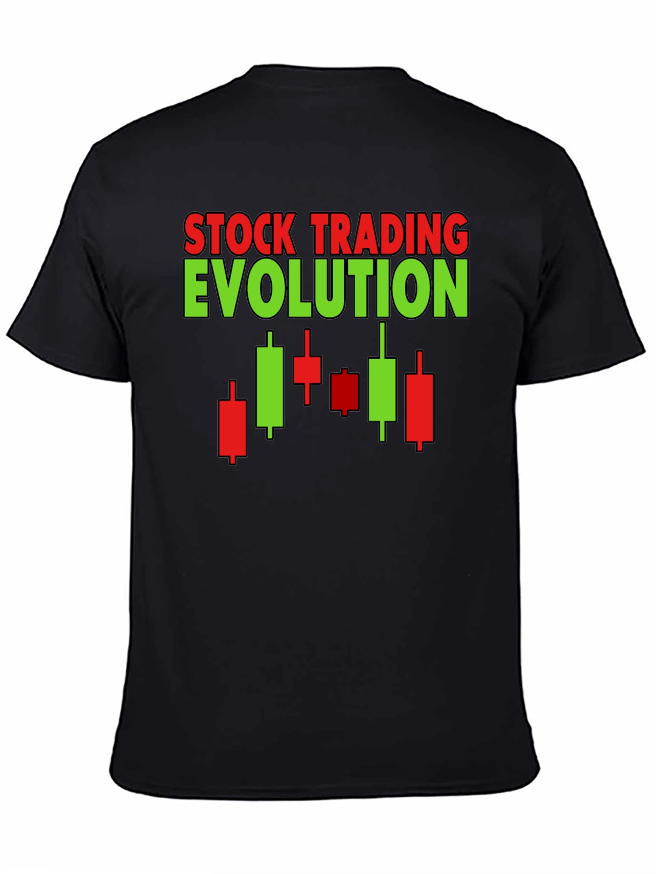 Stock Trading Evolution Graphic Tee
