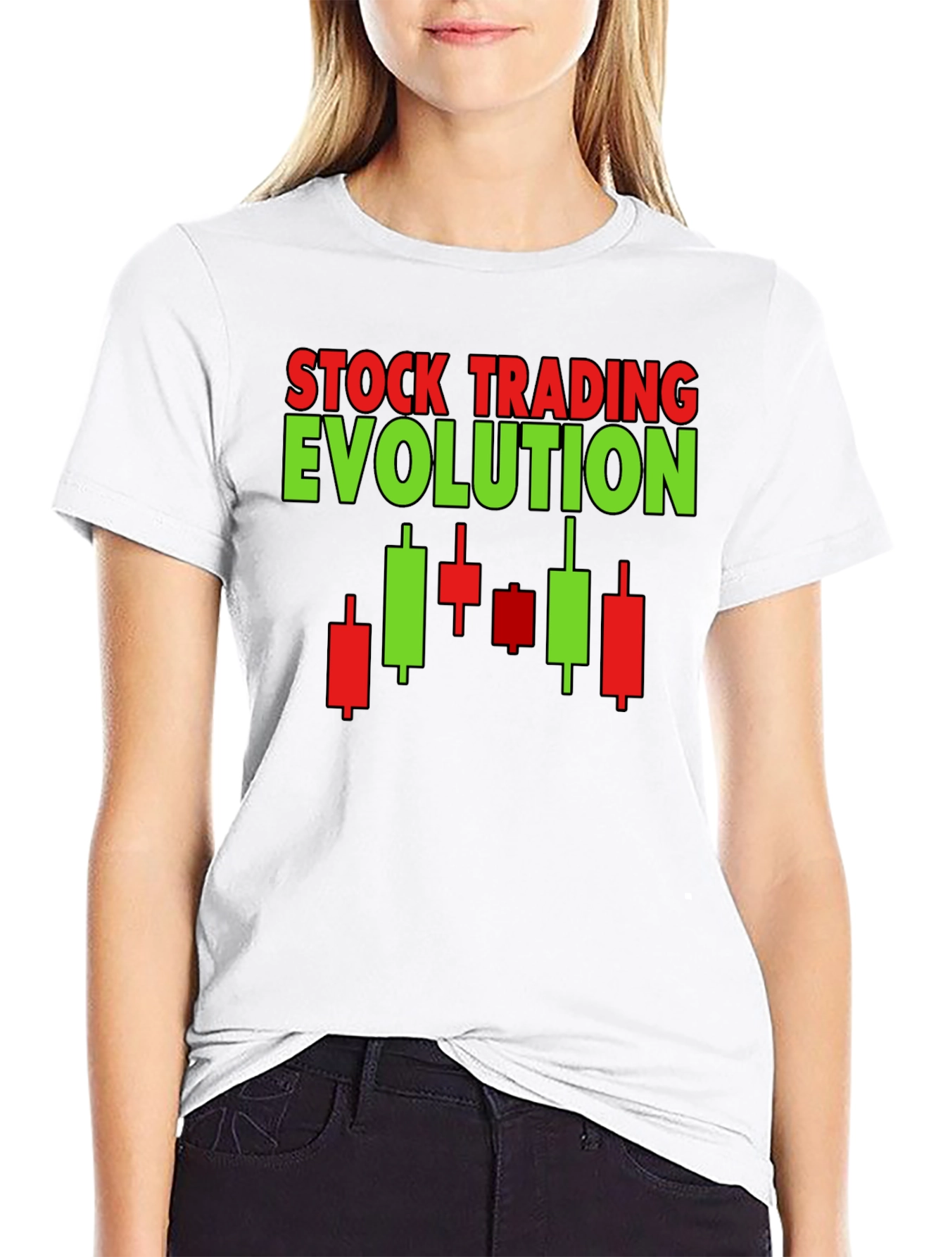 Stock Trading Evolution Graphic Tee