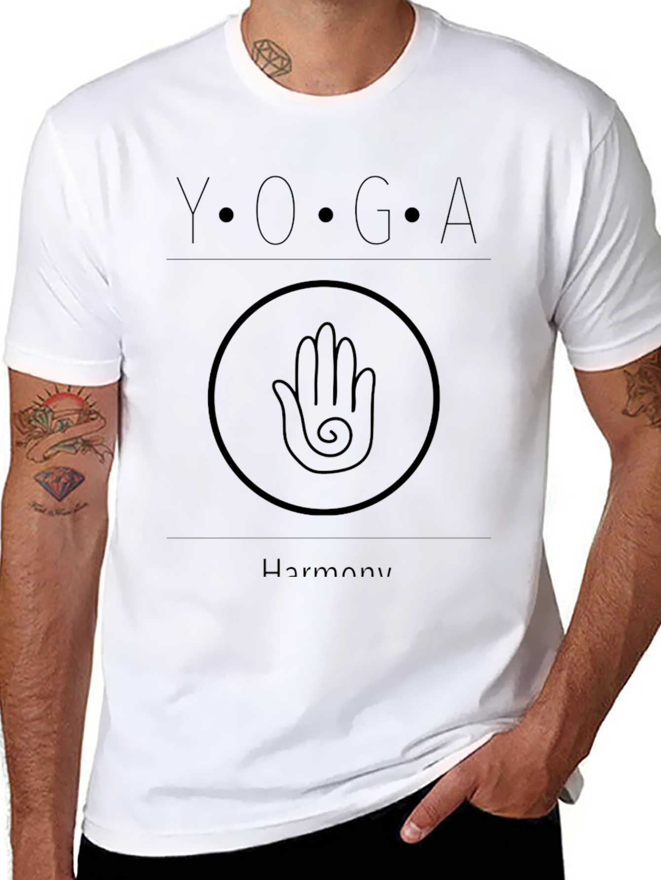 Yoga Harmony T-Shirt - Stylish Graphic Tee