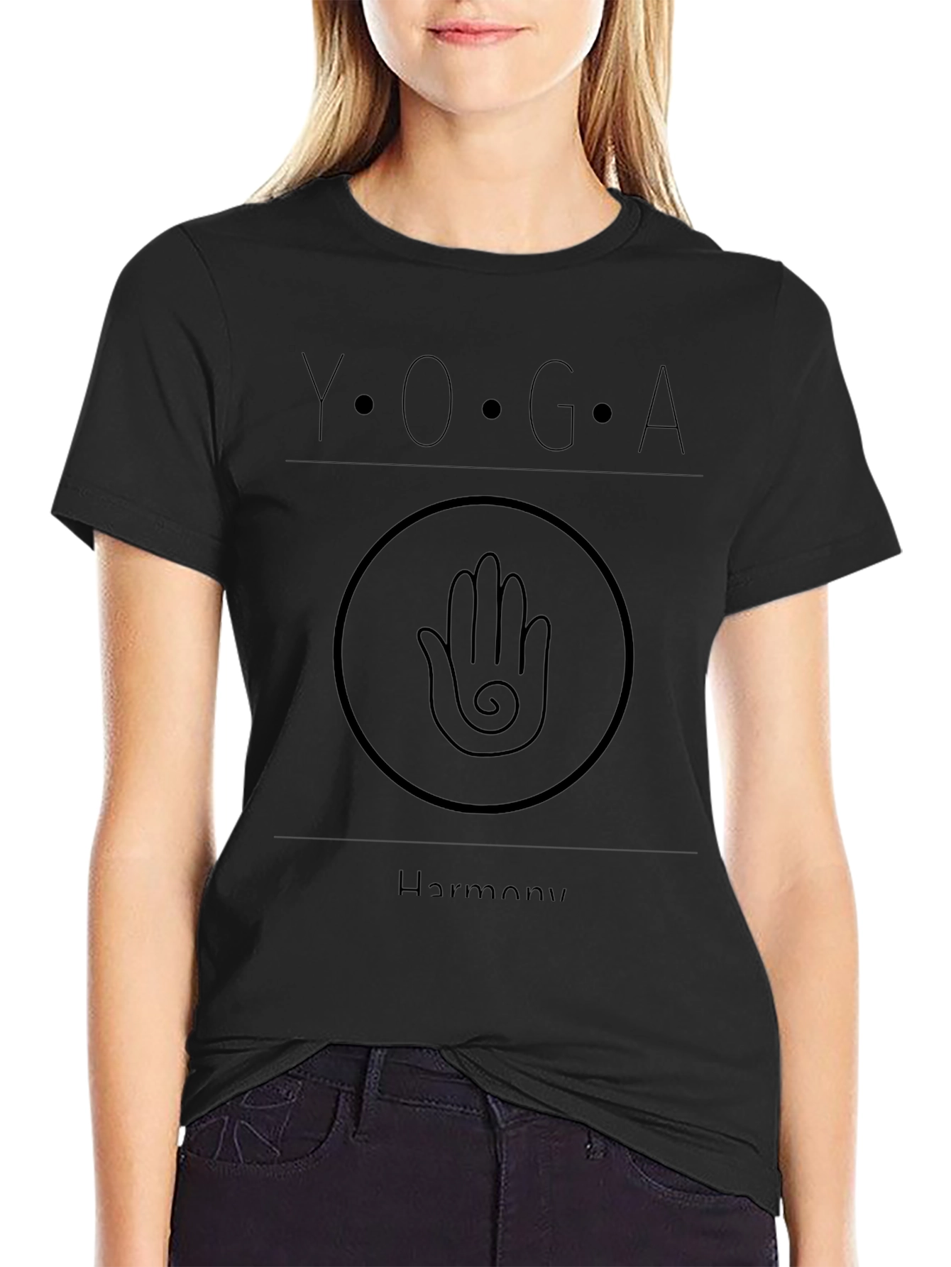 Yoga Harmony T-Shirt - Stylish Graphic Tee