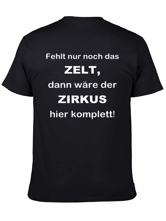 Funny German Circus T-Shirt - Zelt Zirkus komplett!