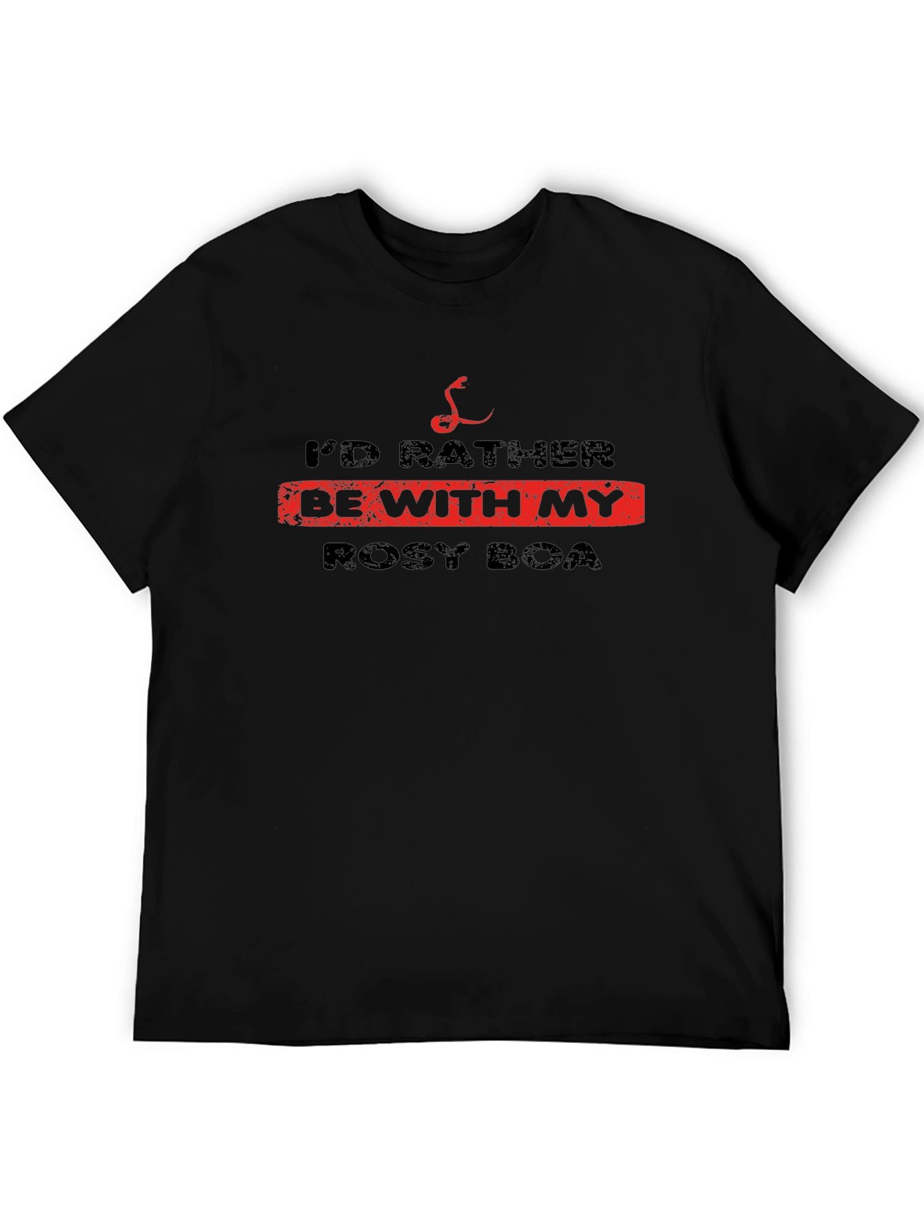 Rosy Boa T-Shirt - Snake Lover Tee