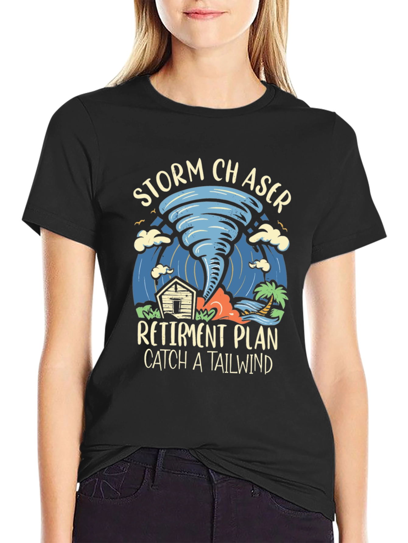 Storm Chaser Retirement Plan T-Shirt