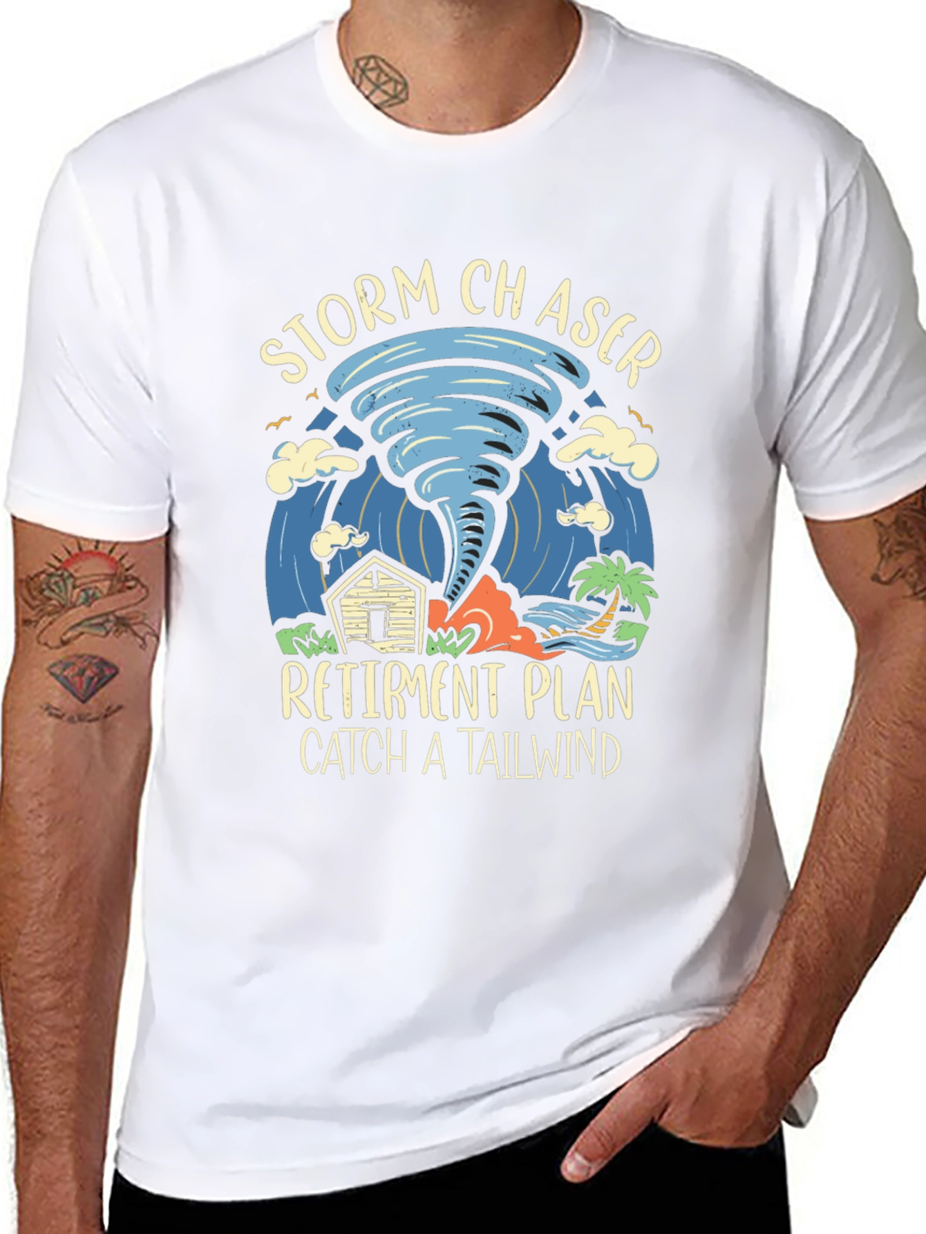 Storm Chaser Retirement Plan T-Shirt