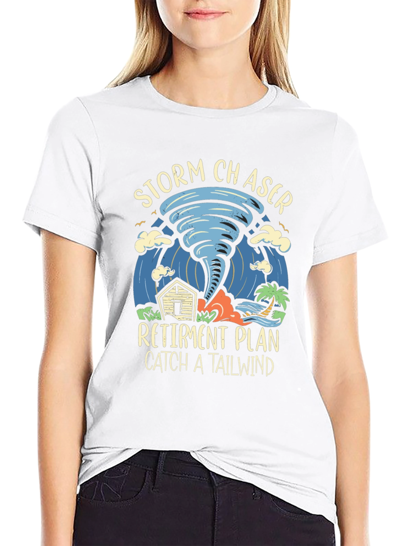 Storm Chaser Retirement Plan T-Shirt