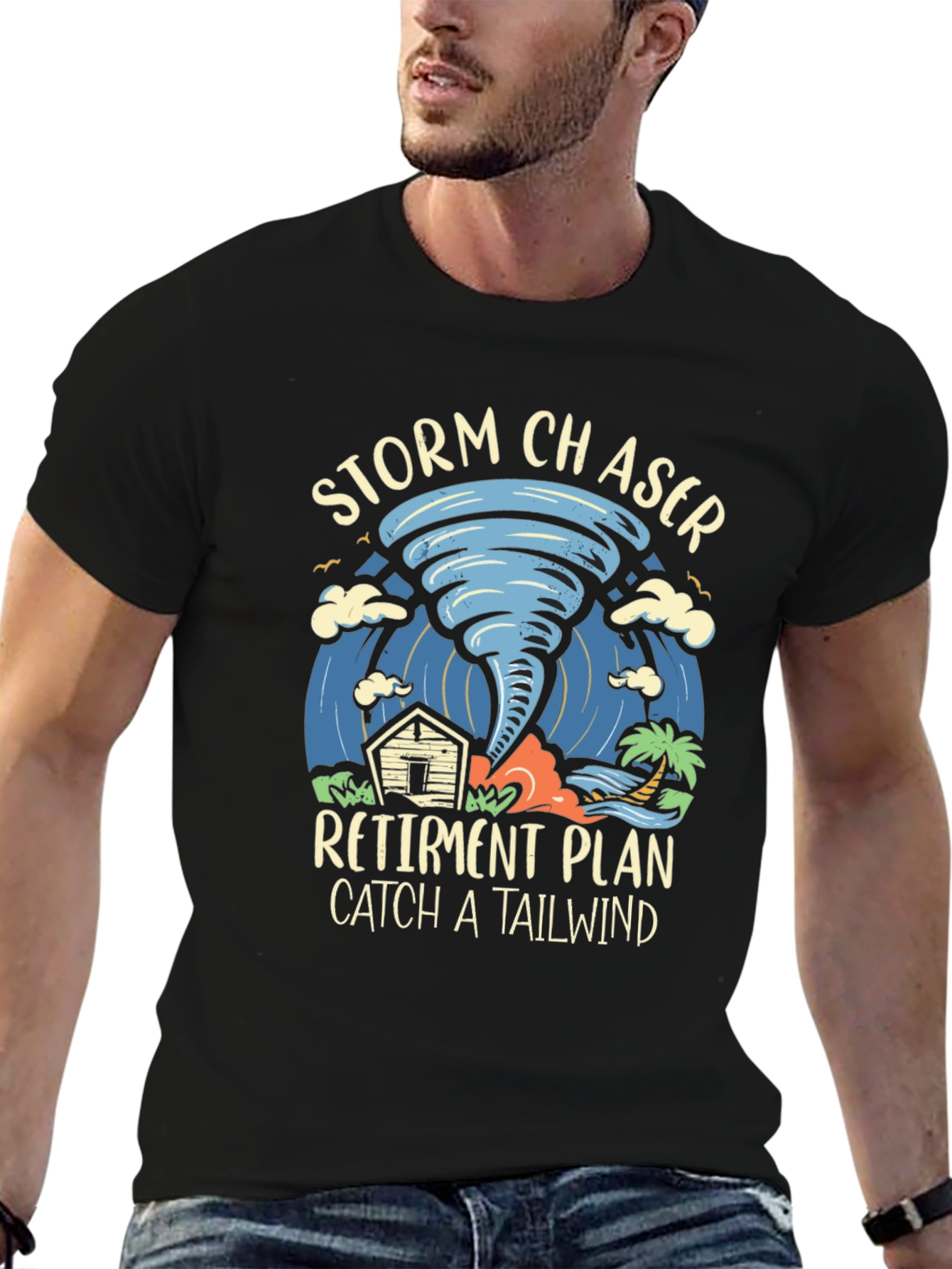 Storm Chaser Retirement Plan T-Shirt