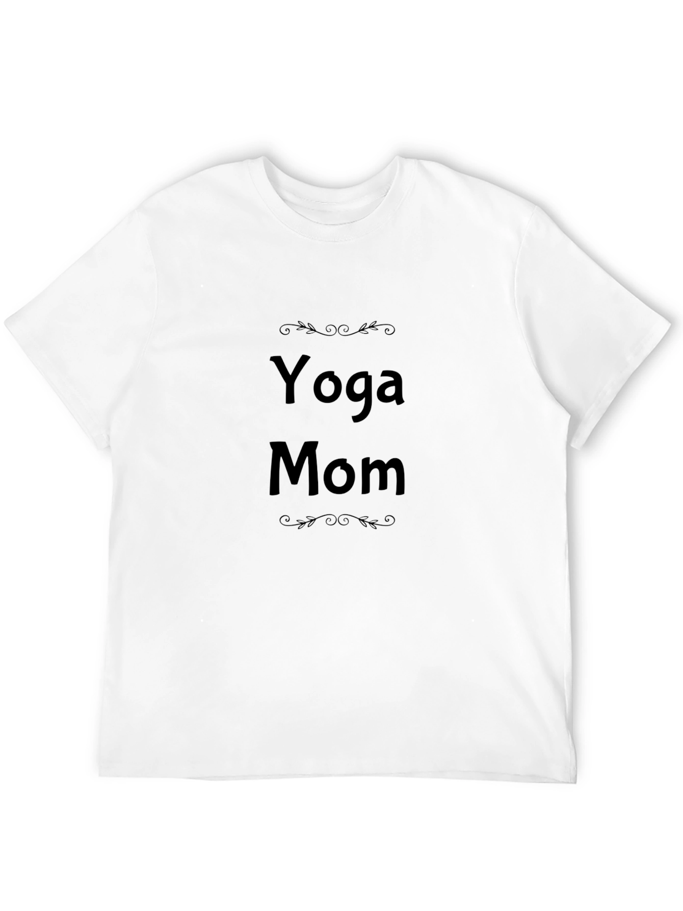 Yoga Mom Black T-Shirt - Stylish Comfort
