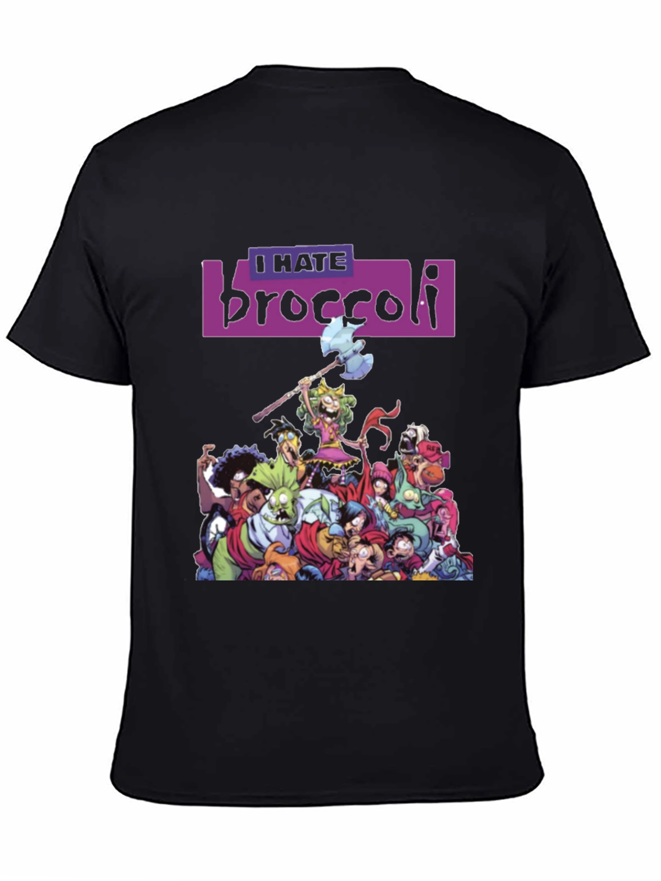 I Hate Broccoli T-Shirt - Quirky Graphic Tee
