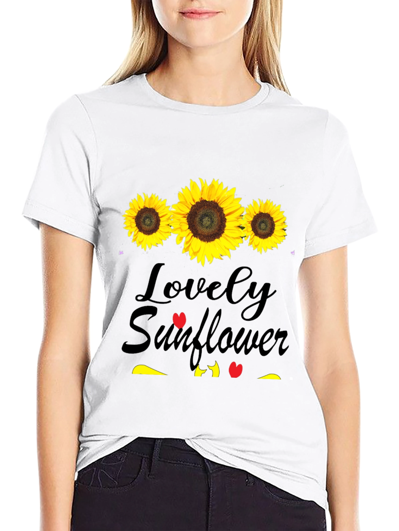Lovely Sunflower Graphic Tee