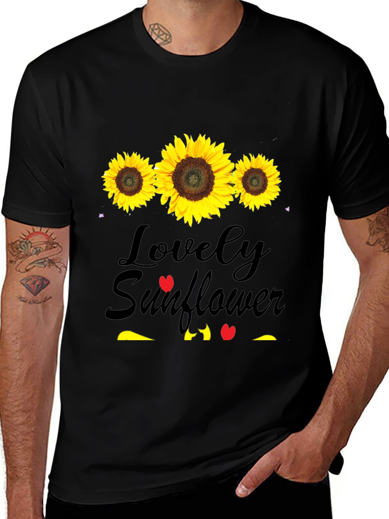 Lovely Sunflower Graphic Tee