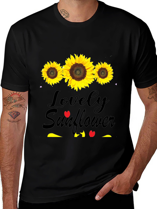 Lovely Sunflower Graphic Tee