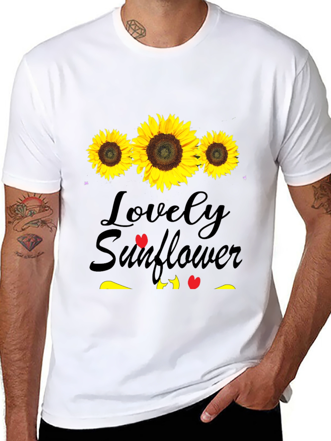 Lovely Sunflower Graphic Tee