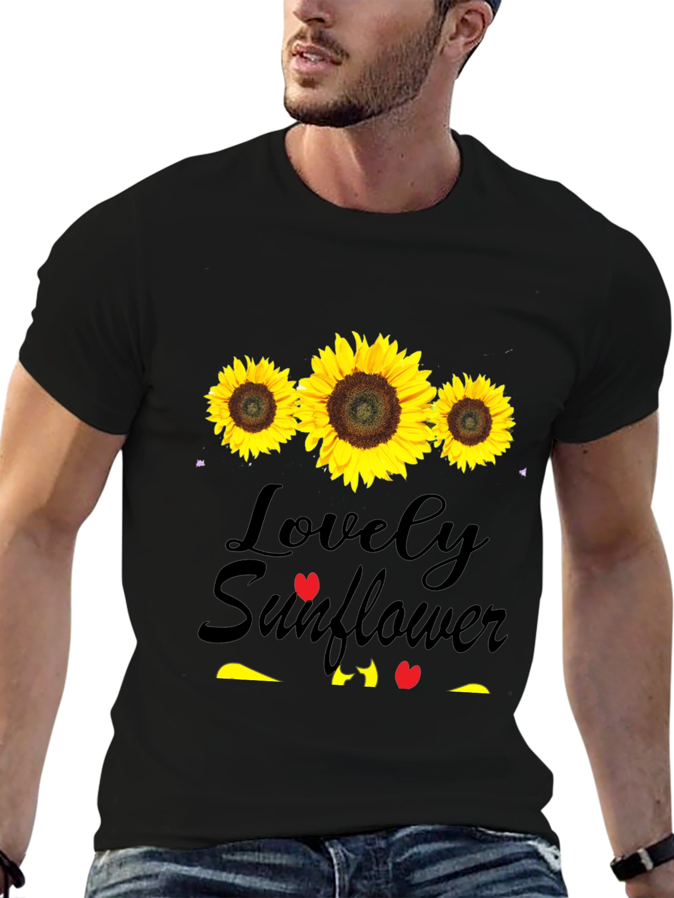 Lovely Sunflower Graphic Tee