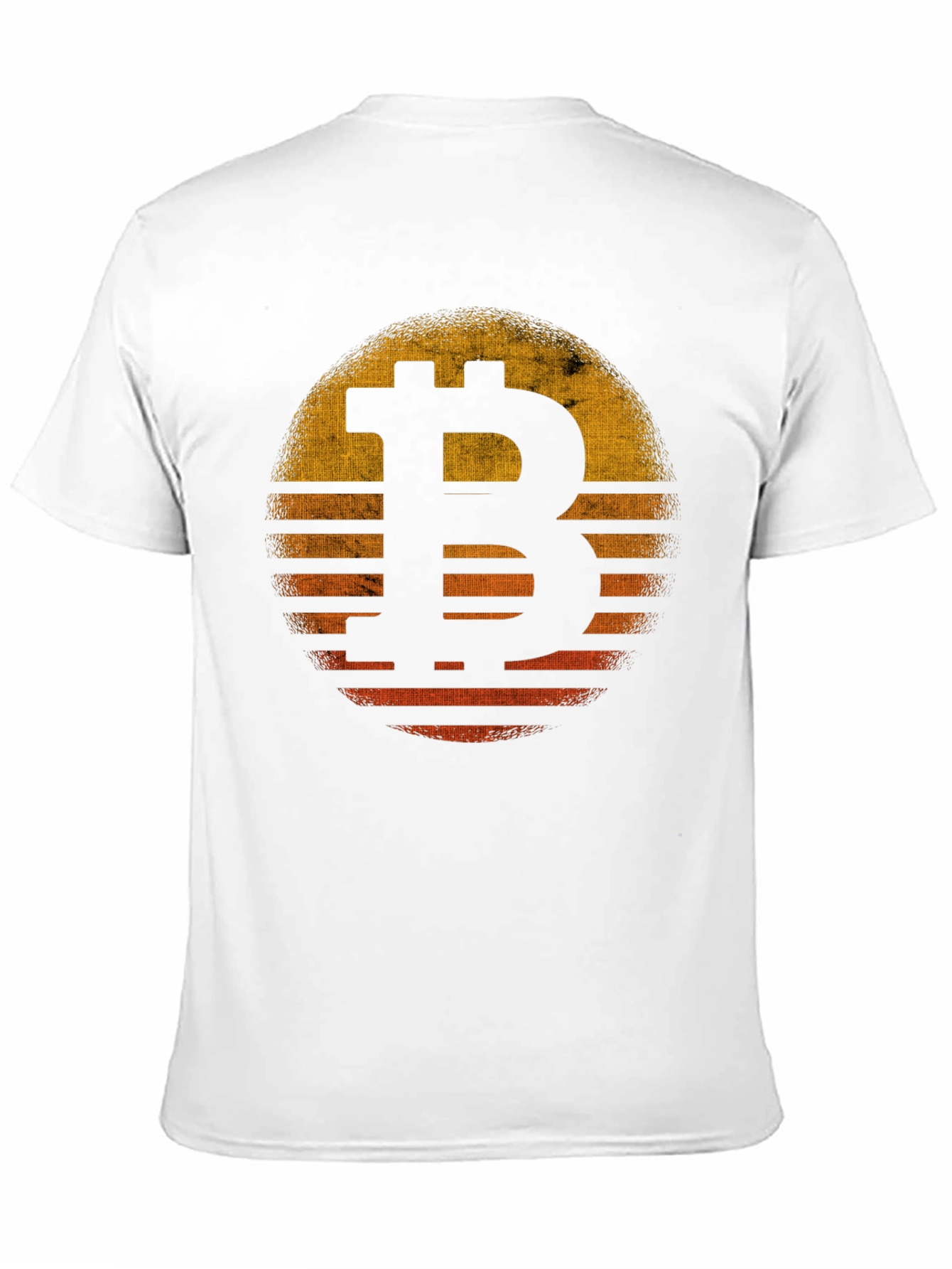 Bitcoin Sunset Graphic Tee - Crypto Currency T-Shirt