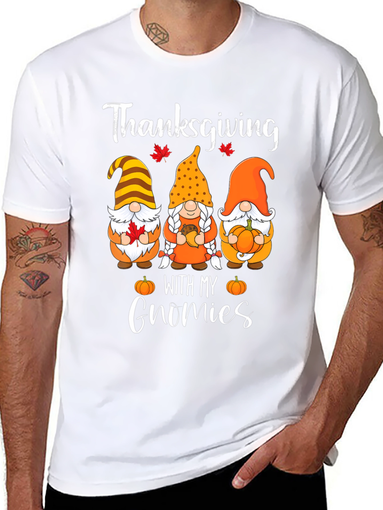Thanksgiving With My Gnomies T-Shirt