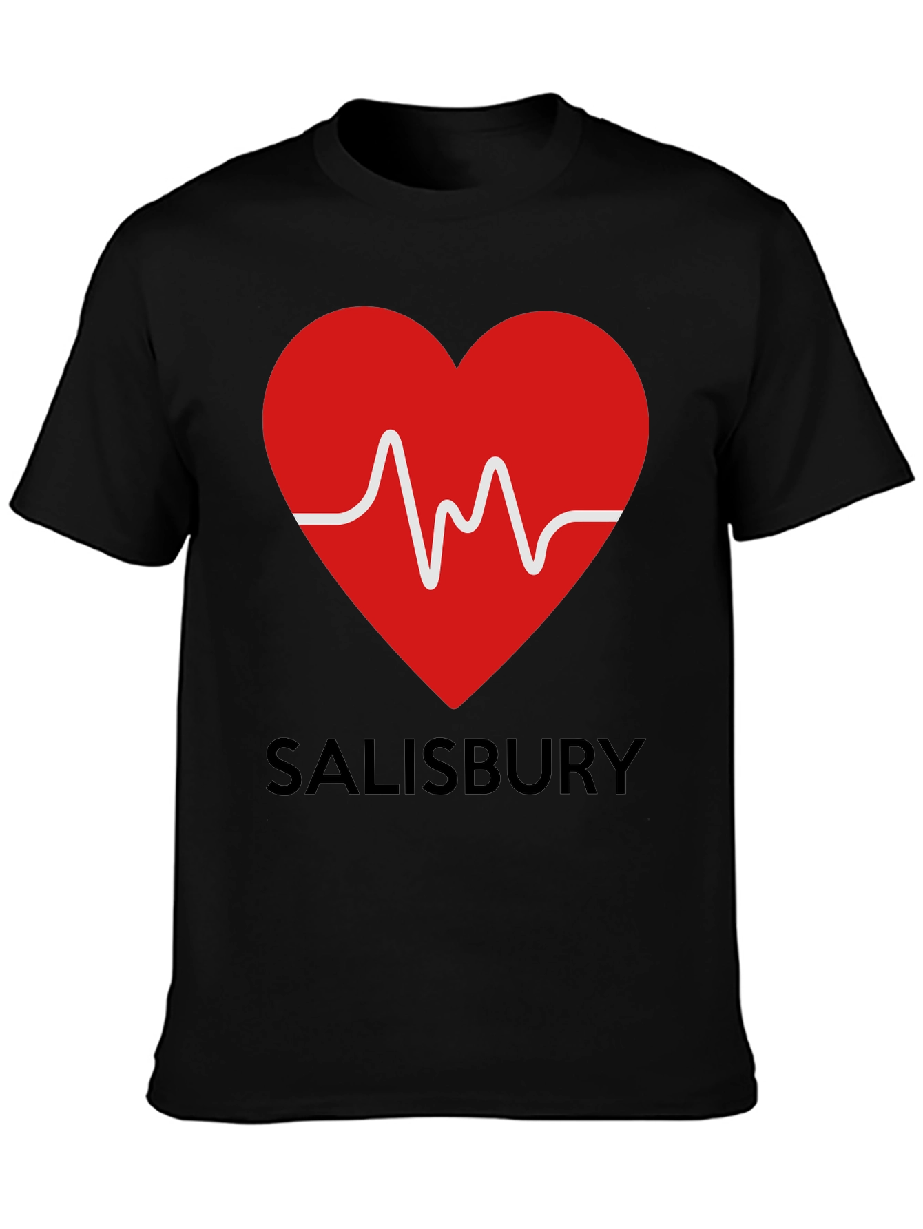 Salisbury Heartbeat Graphic T-Shirt