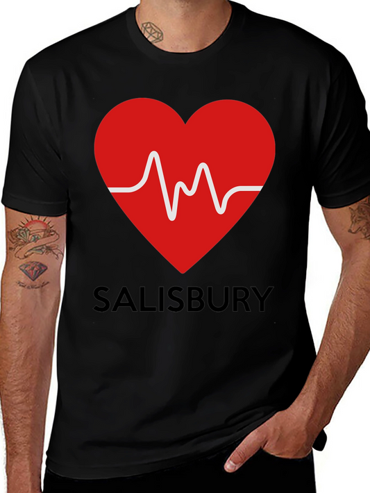 Salisbury Heartbeat Graphic T-Shirt