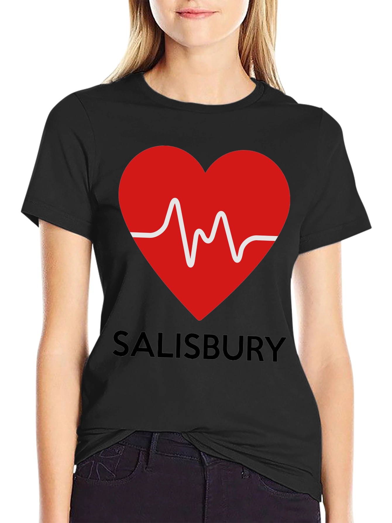 Salisbury Heartbeat Graphic T-Shirt