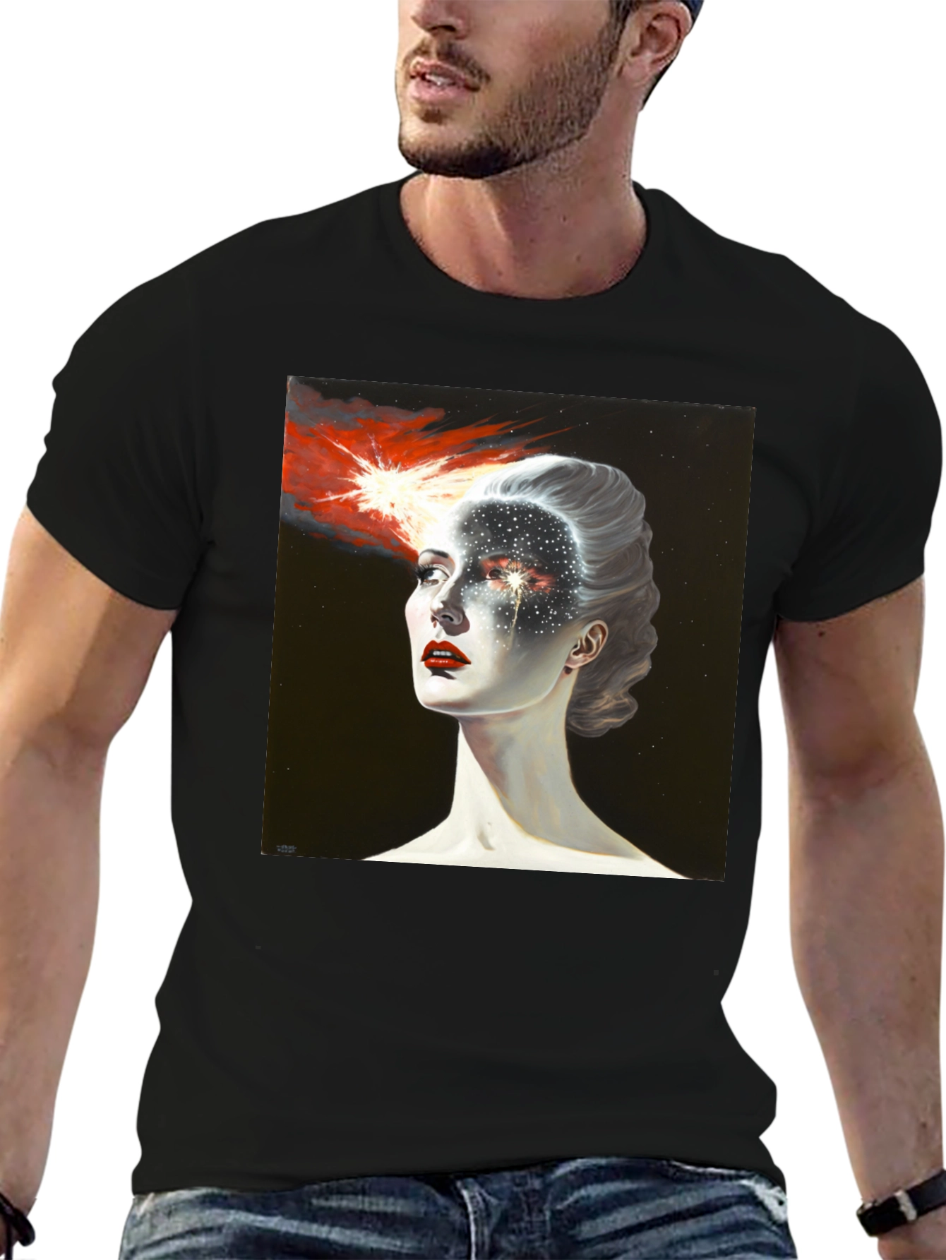 Cosmic Vision Graphic T-Shirt