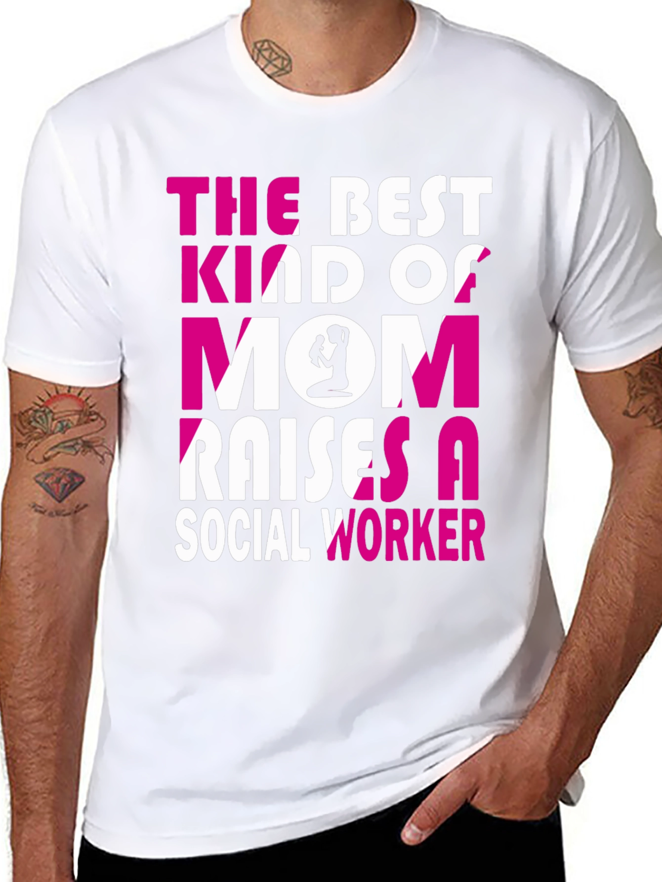 Best Mom Social Worker T-Shirt