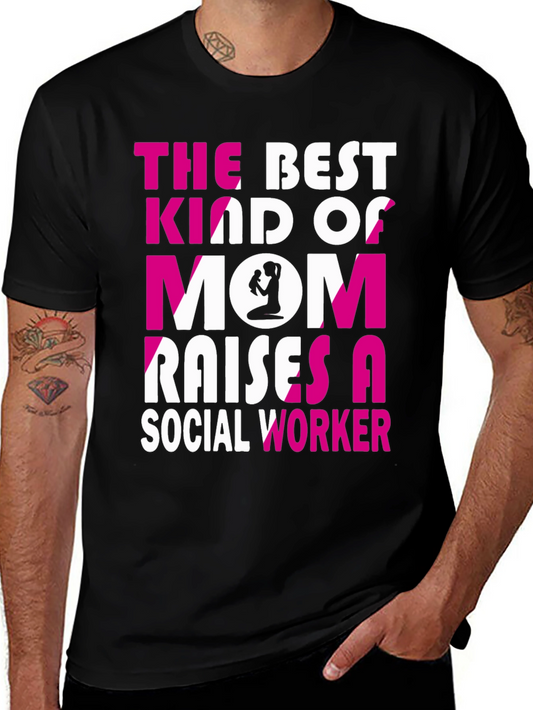 Best Mom Social Worker T-Shirt