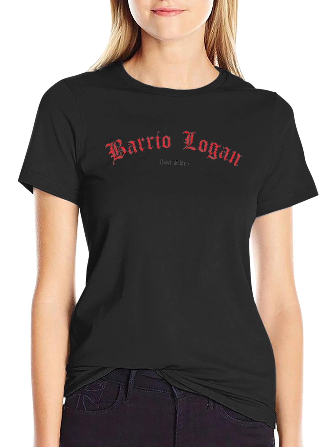 Barrio Logan San Diego Graphic T-Shirt - Black