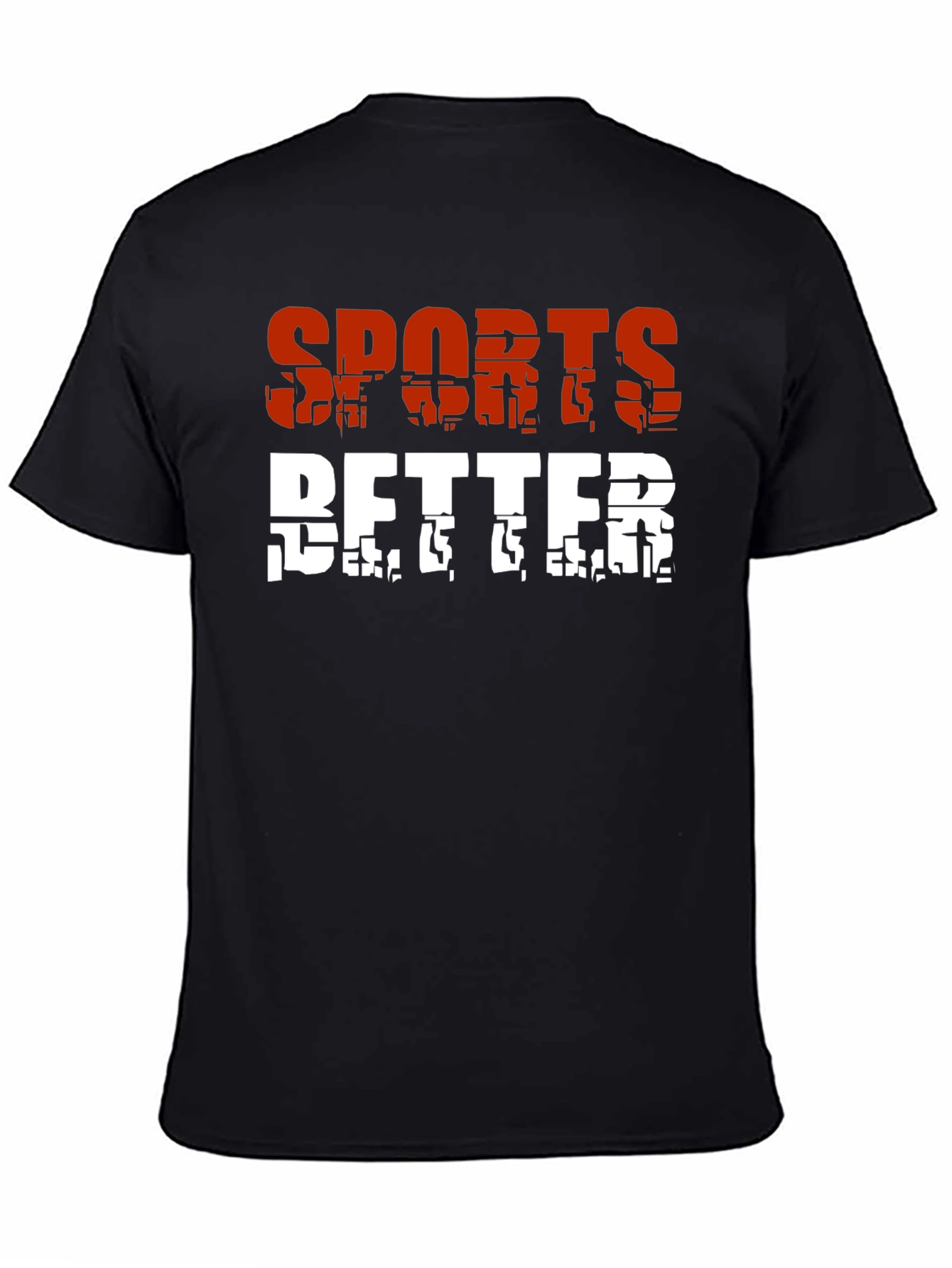 Sports Better Graphic Tee - Black