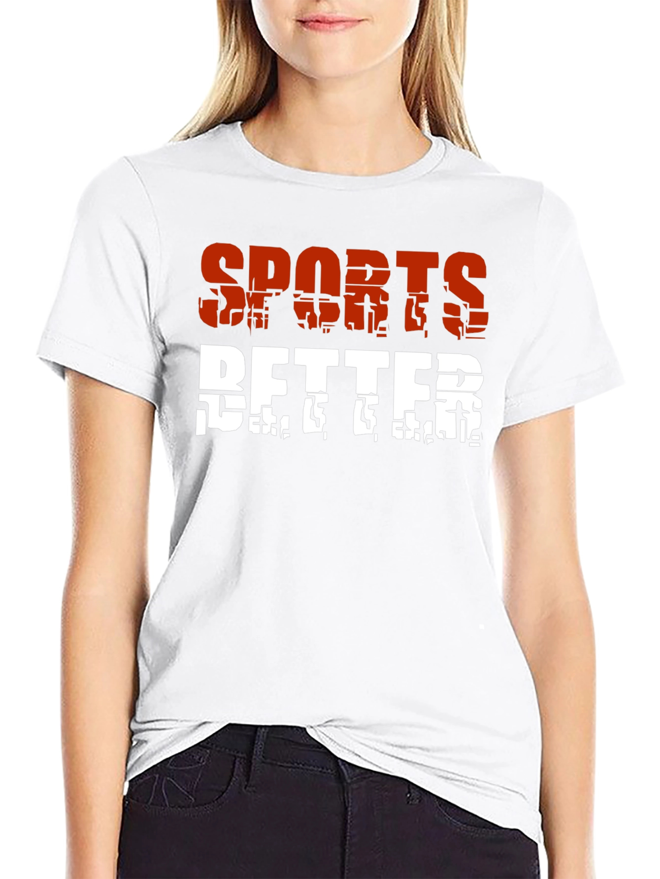 Sports Better Graphic Tee - Black