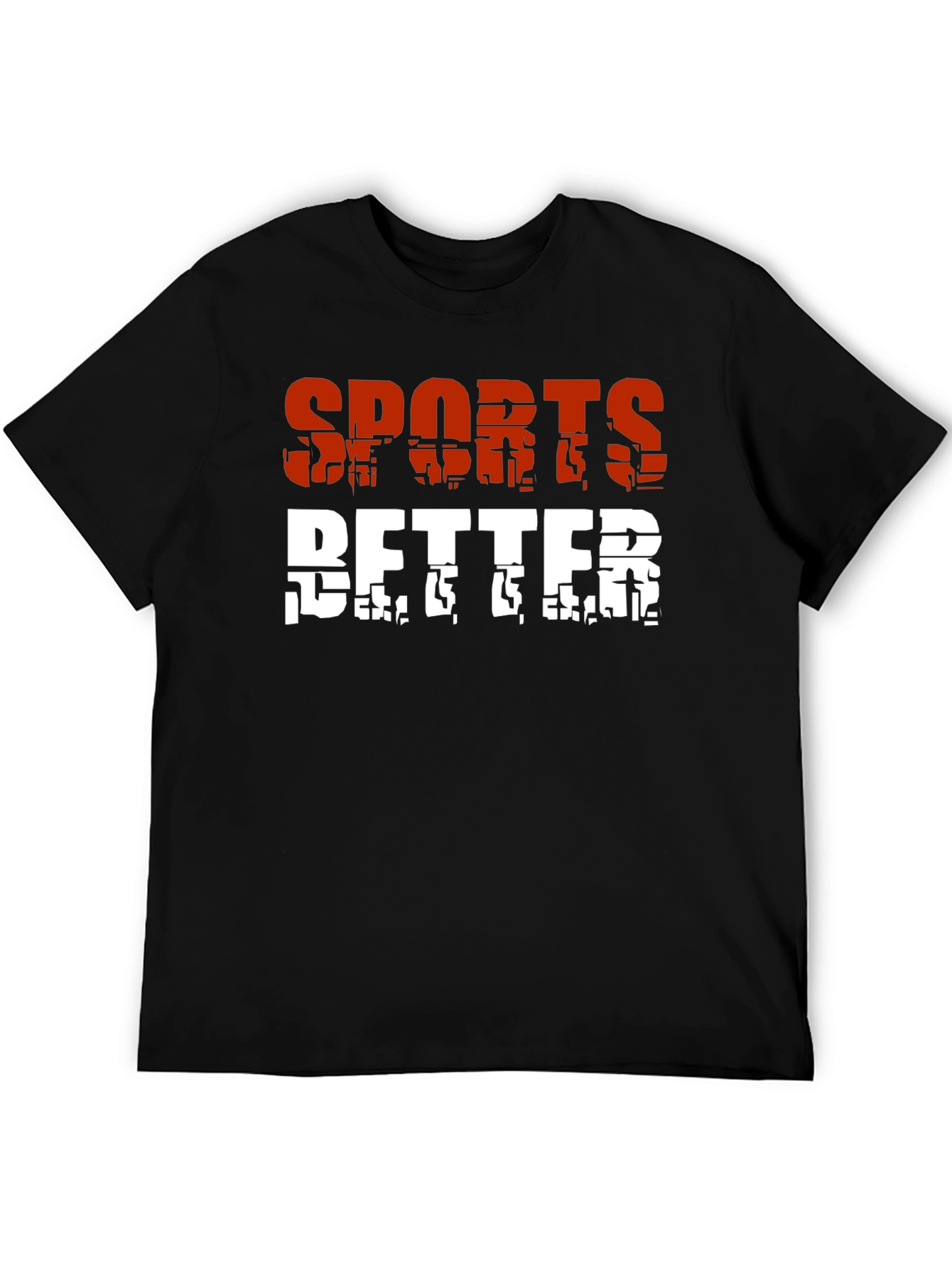Sports Better Graphic Tee - Black