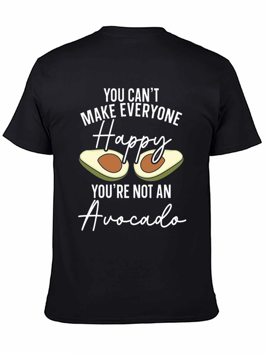 Avocado Happy T-Shirt - Funny Unisex Tee