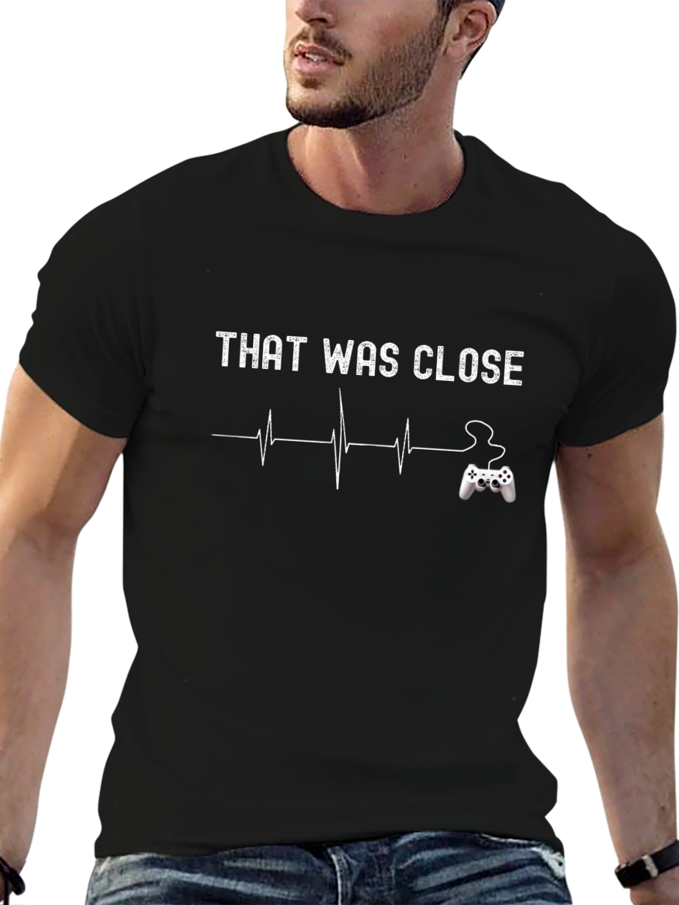 That Was Close Gaming T-Shirt